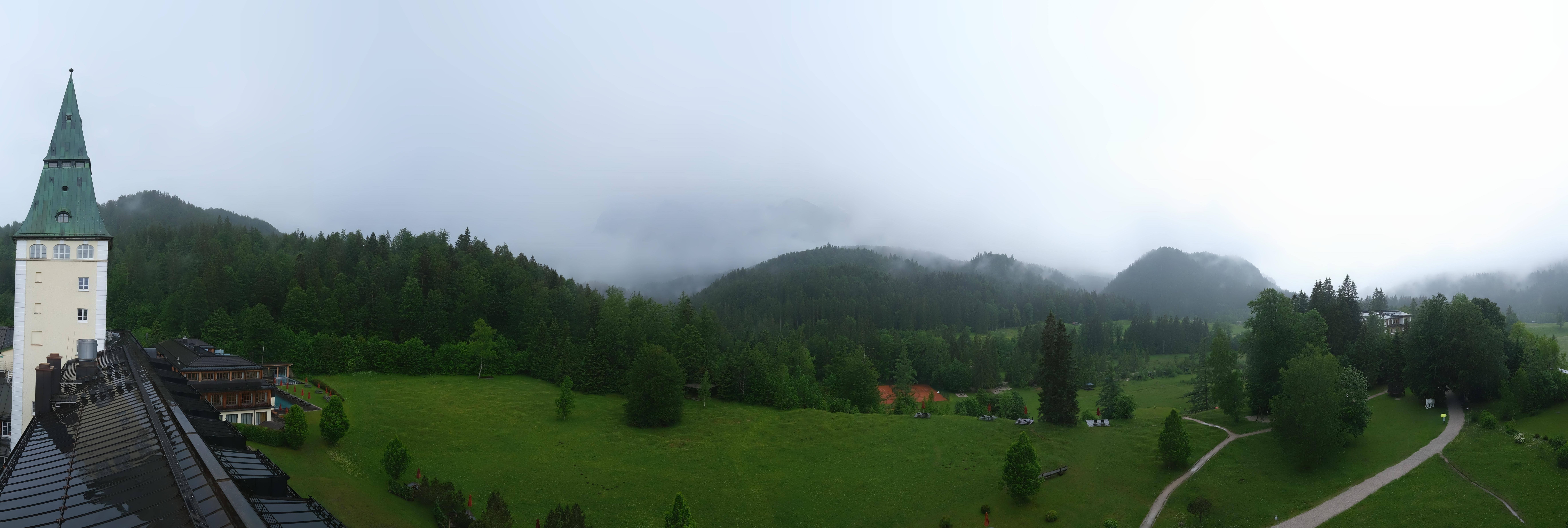 Archiv Foto Webcam Garmisch-Partenkirchen: Schloss Elmau