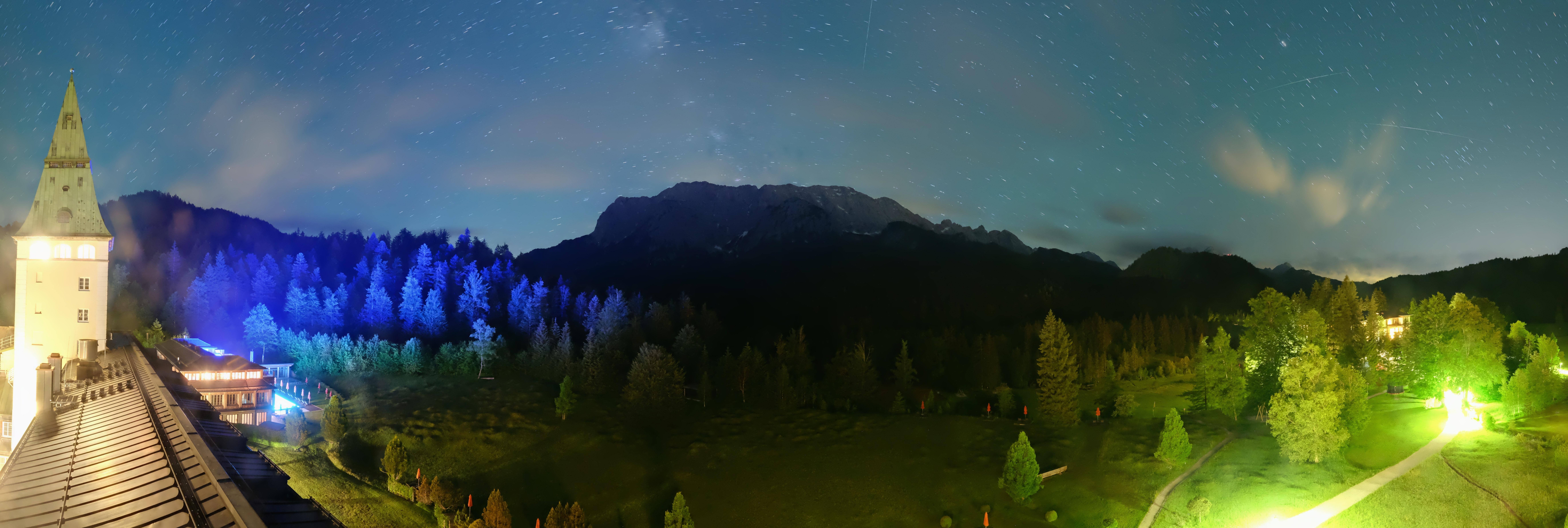 Archiv Foto Webcam Garmisch-Partenkirchen: Schloss Elmau