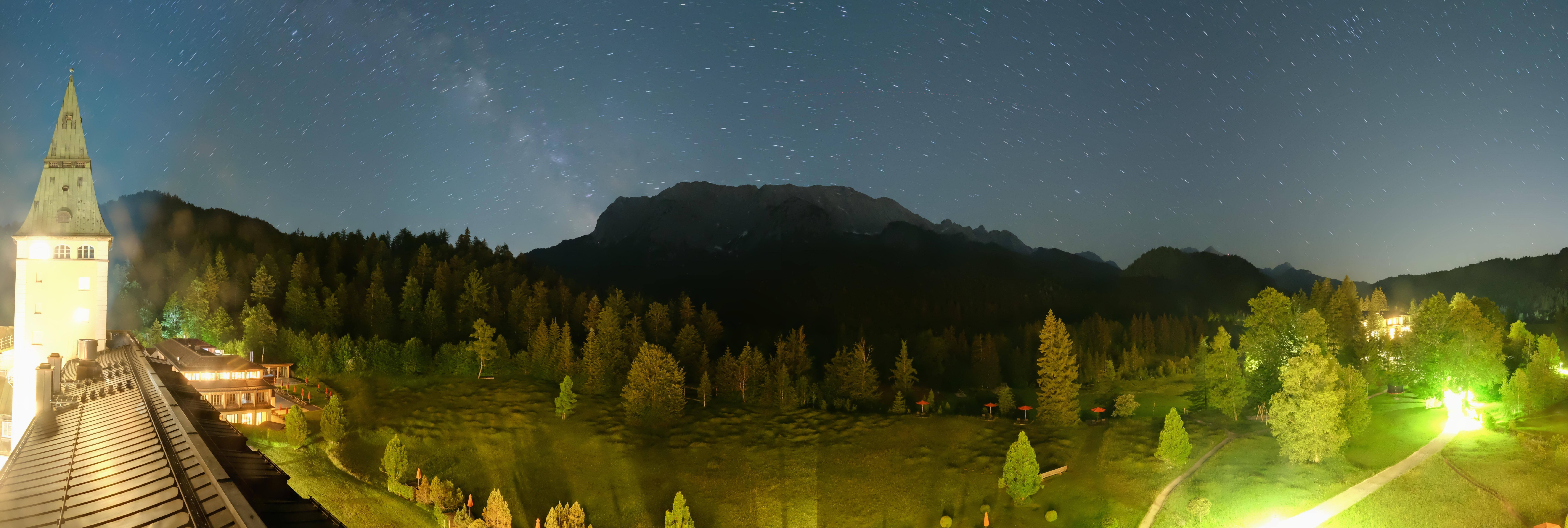 Archiv Foto Webcam Garmisch-Partenkirchen: Schloss Elmau