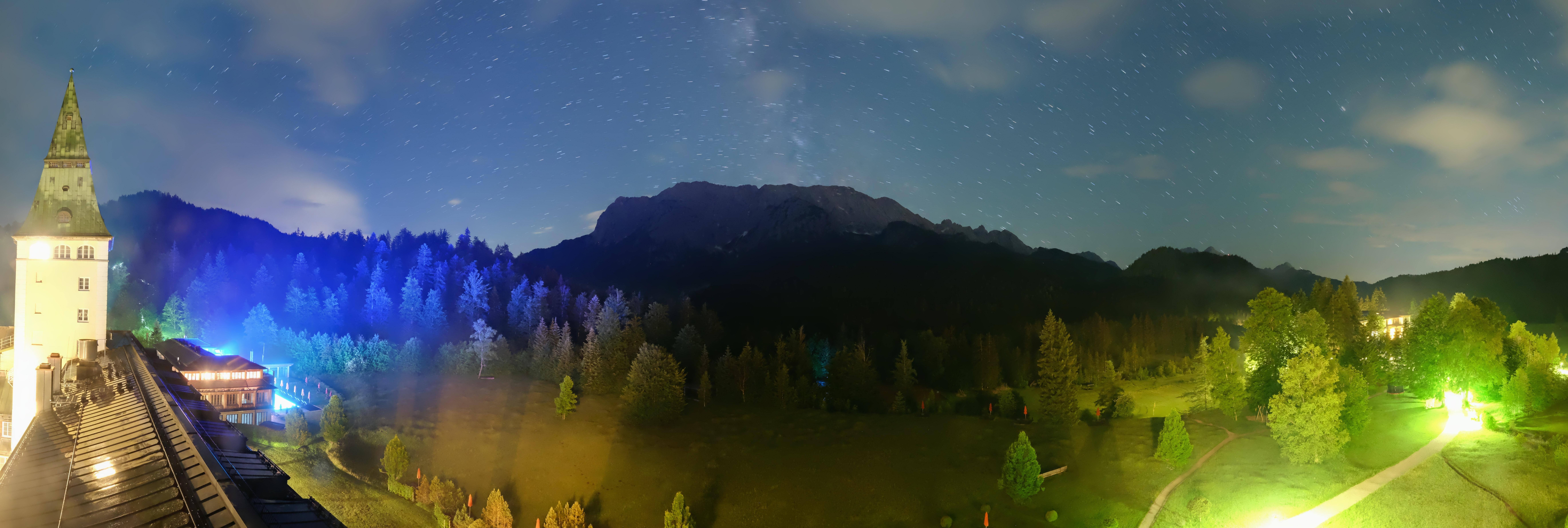 Archiv Foto Webcam Garmisch-Partenkirchen: Schloss Elmau