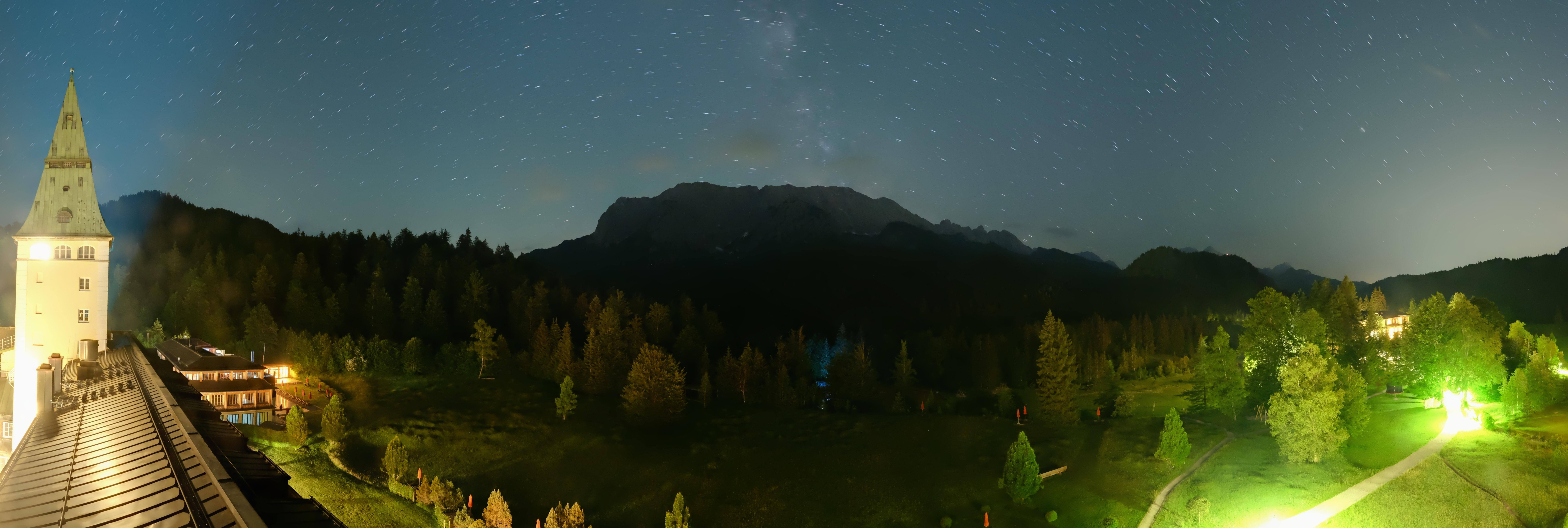 Archiv Foto Webcam Garmisch-Partenkirchen: Schloss Elmau