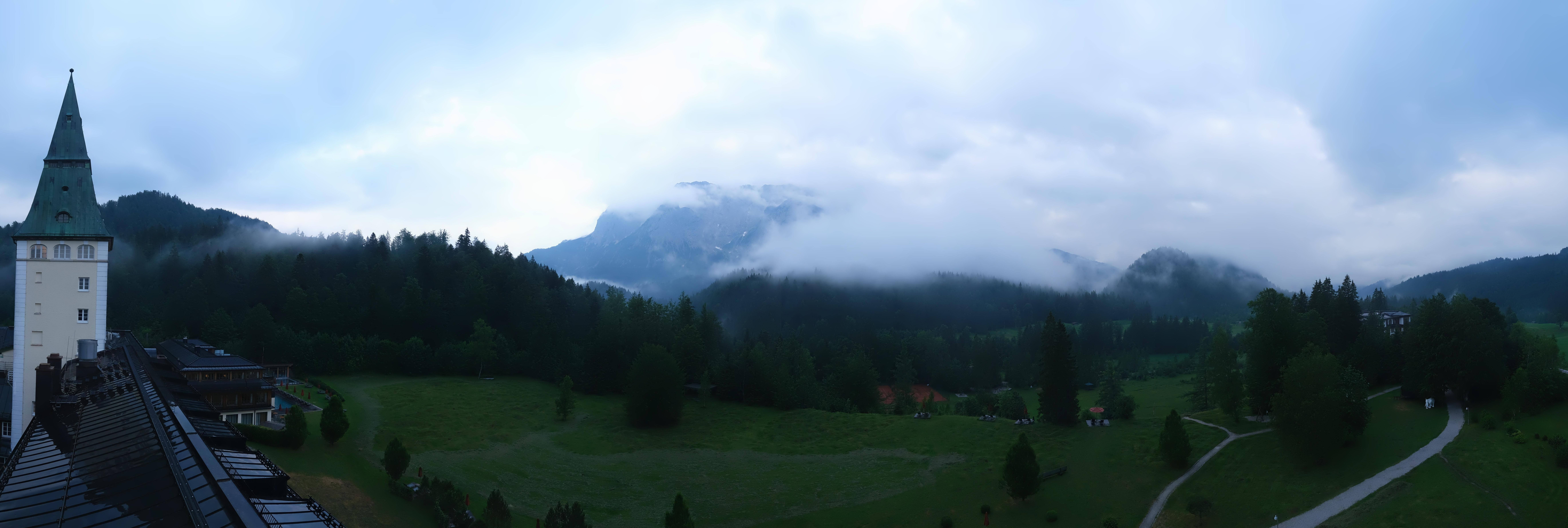 Archiv Foto Webcam Garmisch-Partenkirchen: Schloss Elmau