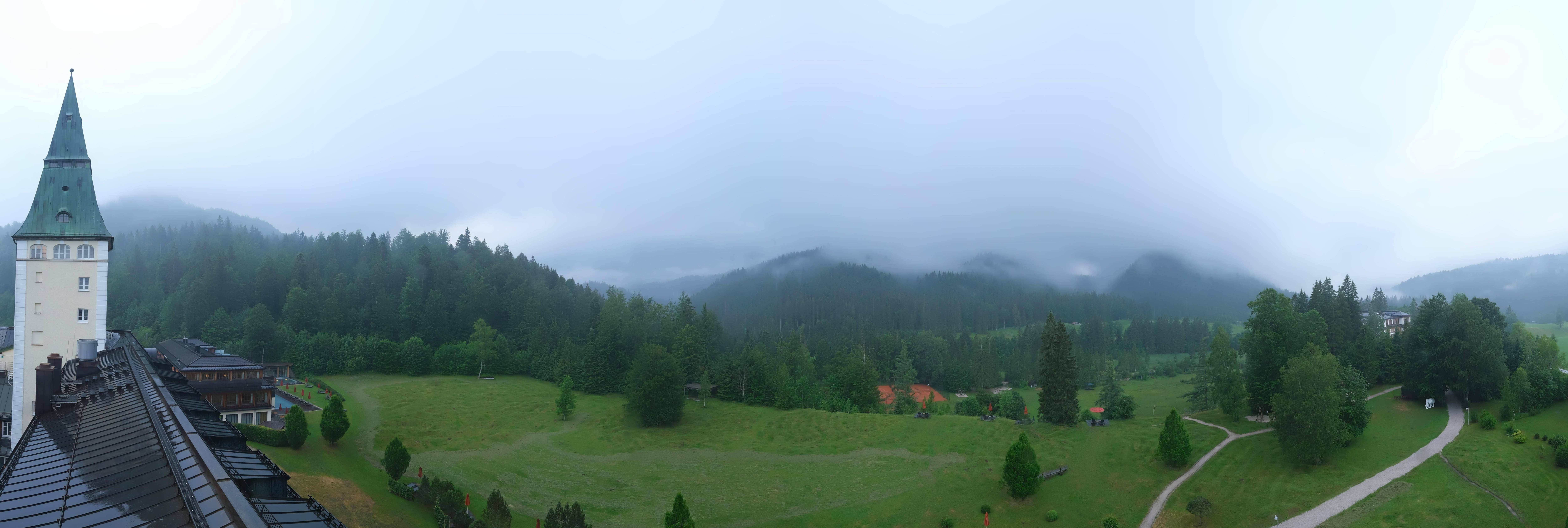 Archiv Foto Webcam Garmisch-Partenkirchen: Schloss Elmau