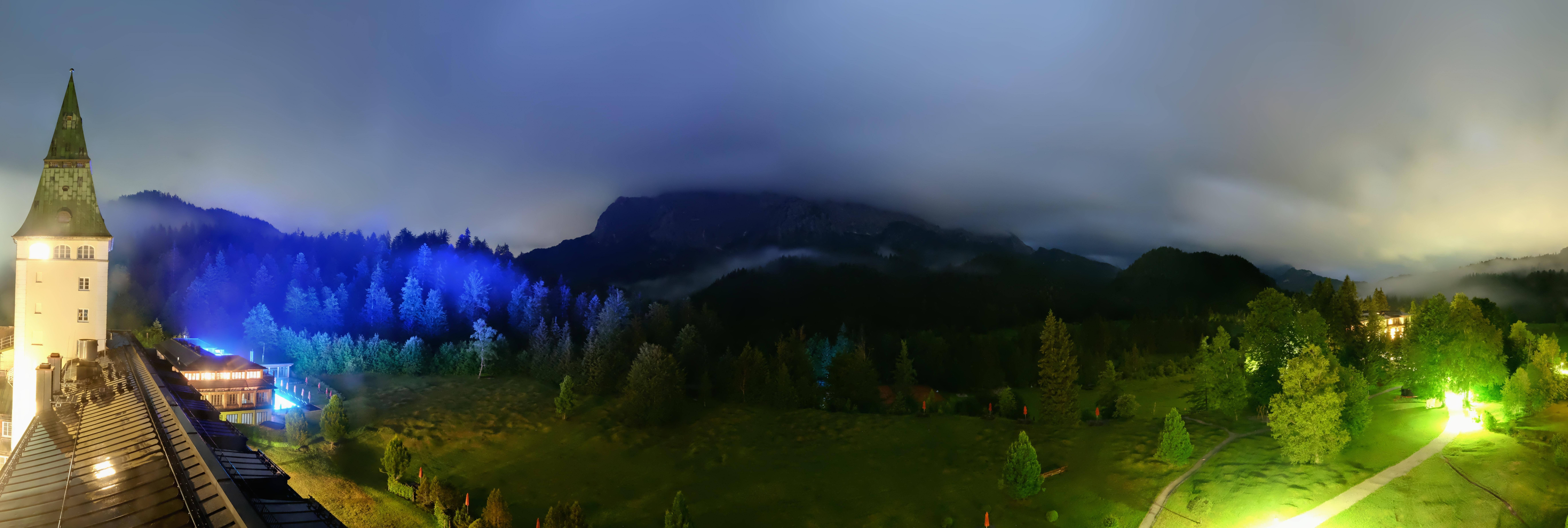 Archiv Foto Webcam Garmisch-Partenkirchen: Schloss Elmau