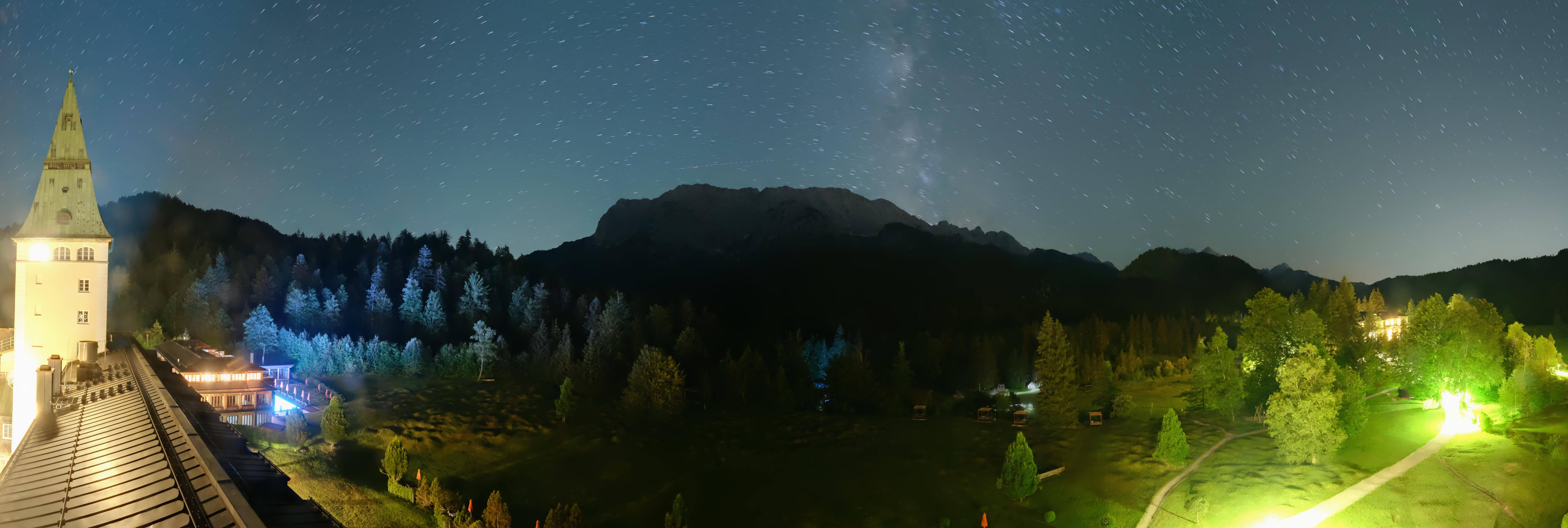 Archived image Webcam Schloss Elmau Luxury Spa Retreat