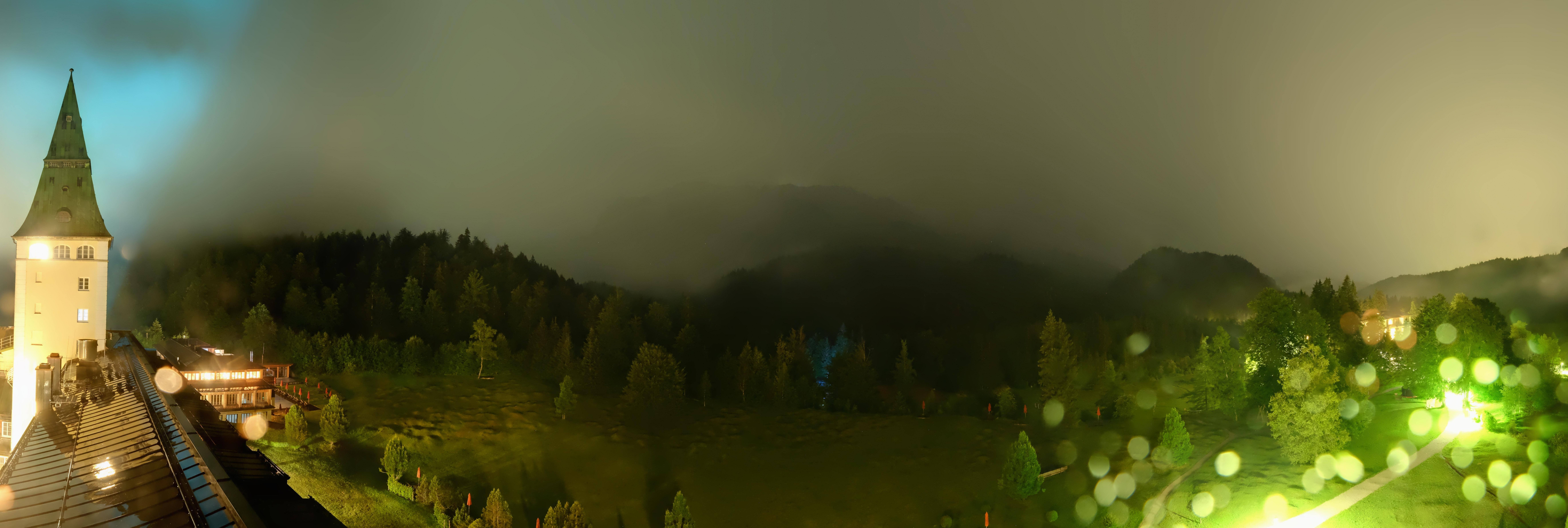 Archived image Webcam Schloss Elmau Luxury Spa Retreat