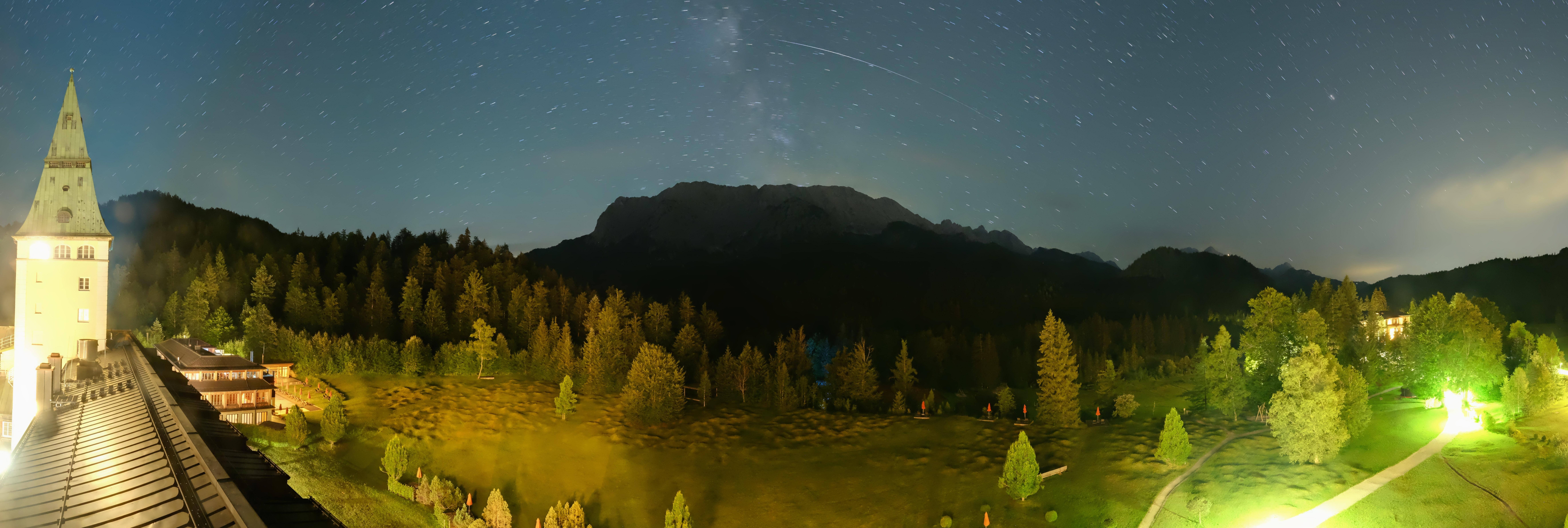 Archived image Webcam Schloss Elmau Luxury Spa Retreat