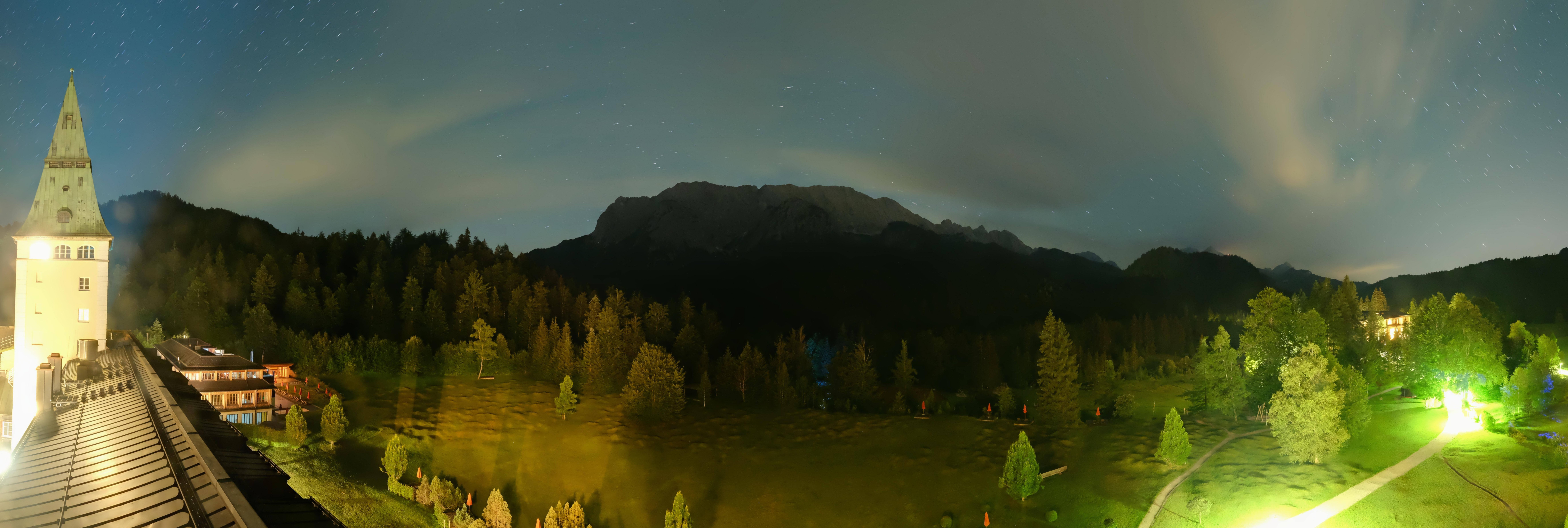 Archived image Webcam Schloss Elmau Luxury Spa Retreat
