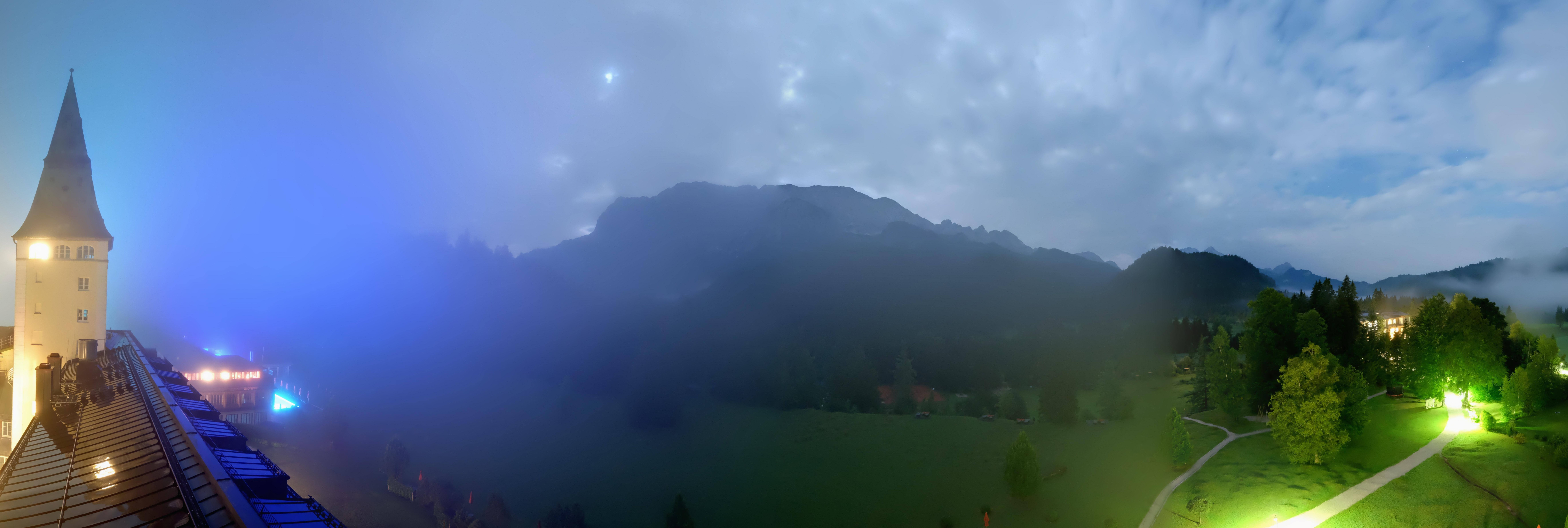 Archiv Foto Webcam Garmisch-Partenkirchen: Schloss Elmau