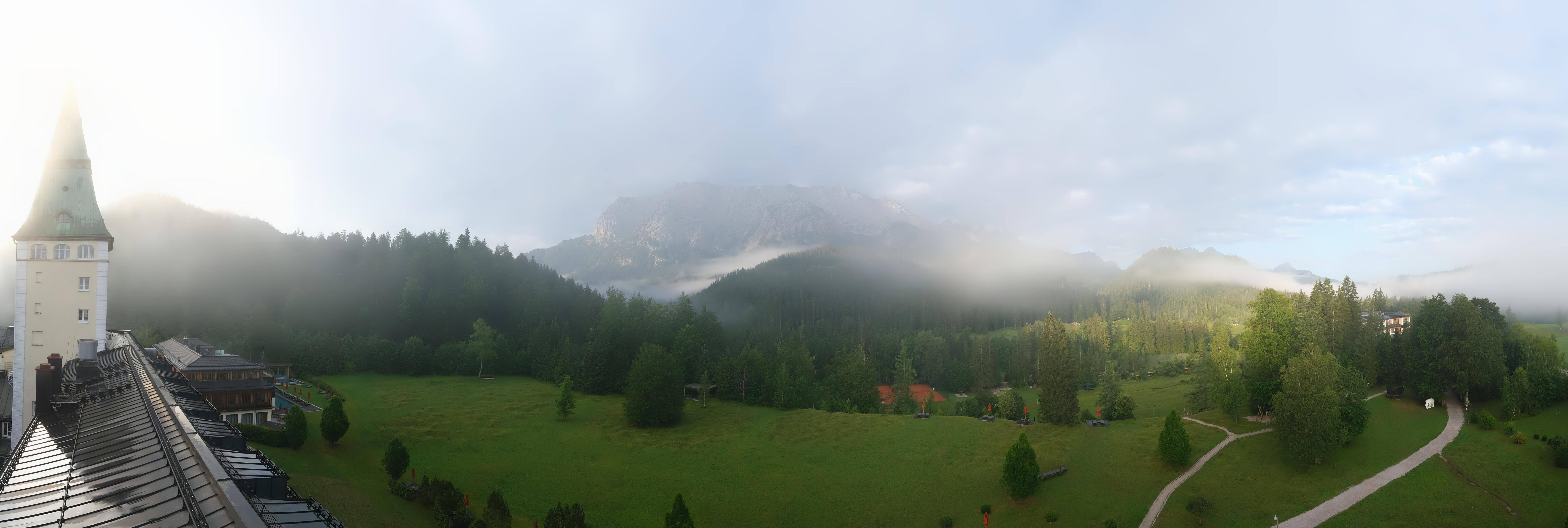 Archiv Foto Webcam Garmisch-Partenkirchen: Schloss Elmau