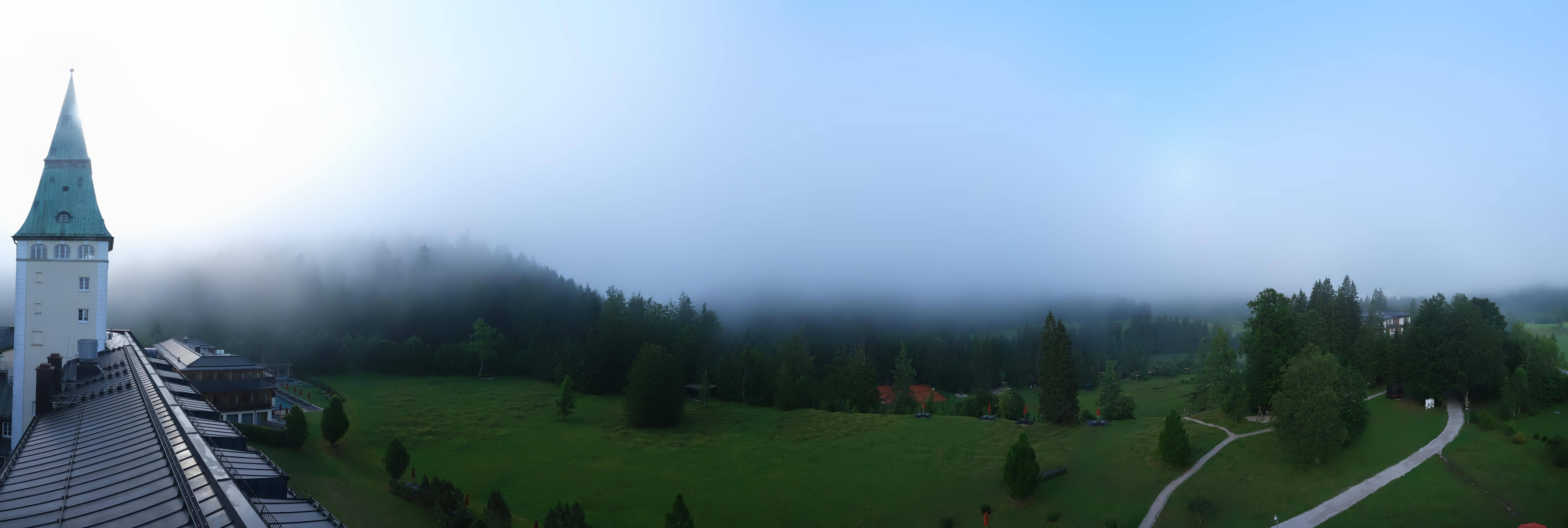 Archiv Foto Webcam Garmisch-Partenkirchen: Schloss Elmau