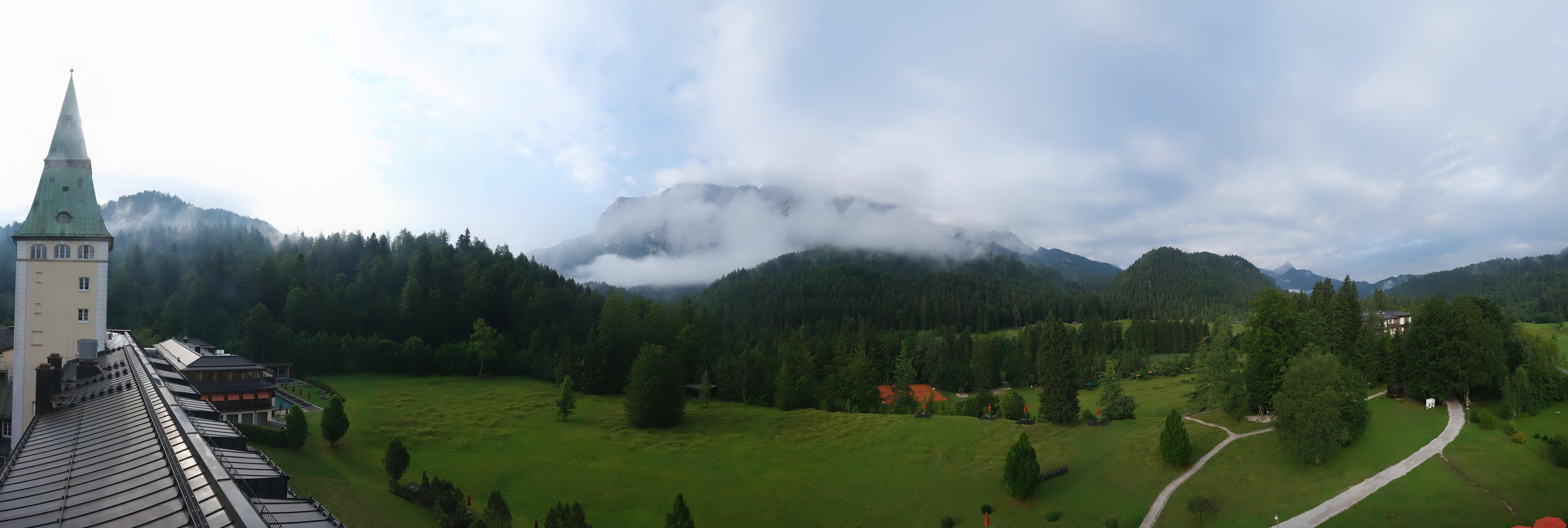 Archiv Foto Webcam Garmisch-Partenkirchen: Schloss Elmau