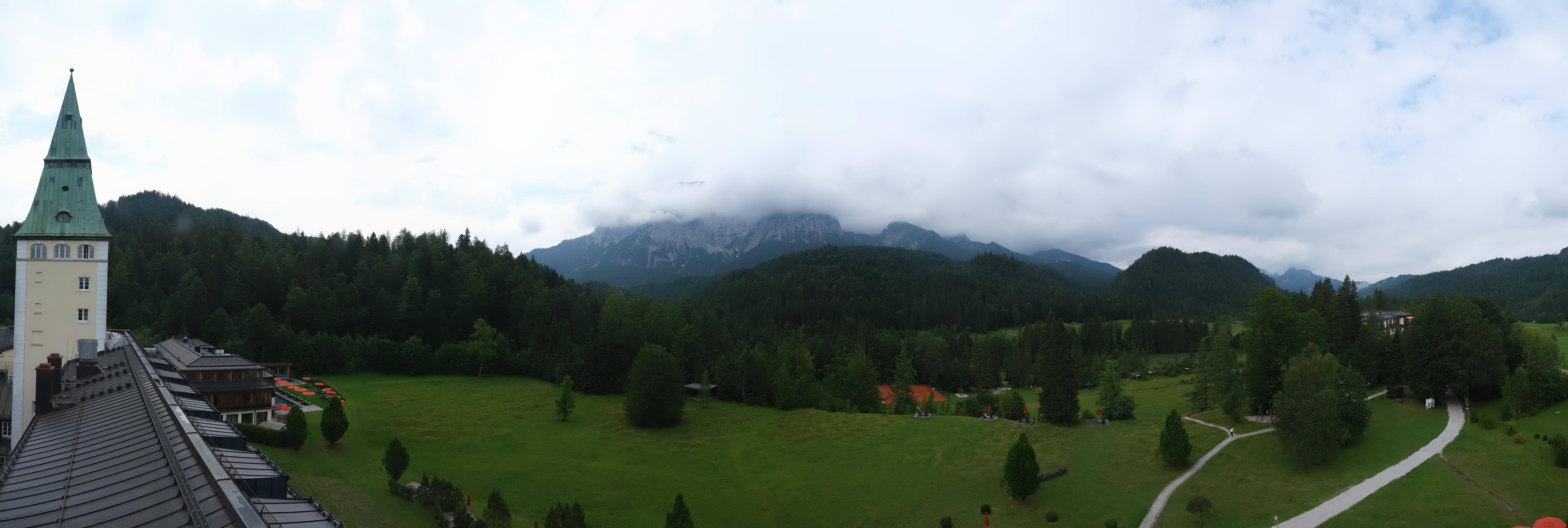 Archiv Foto Webcam Garmisch-Partenkirchen: Schloss Elmau