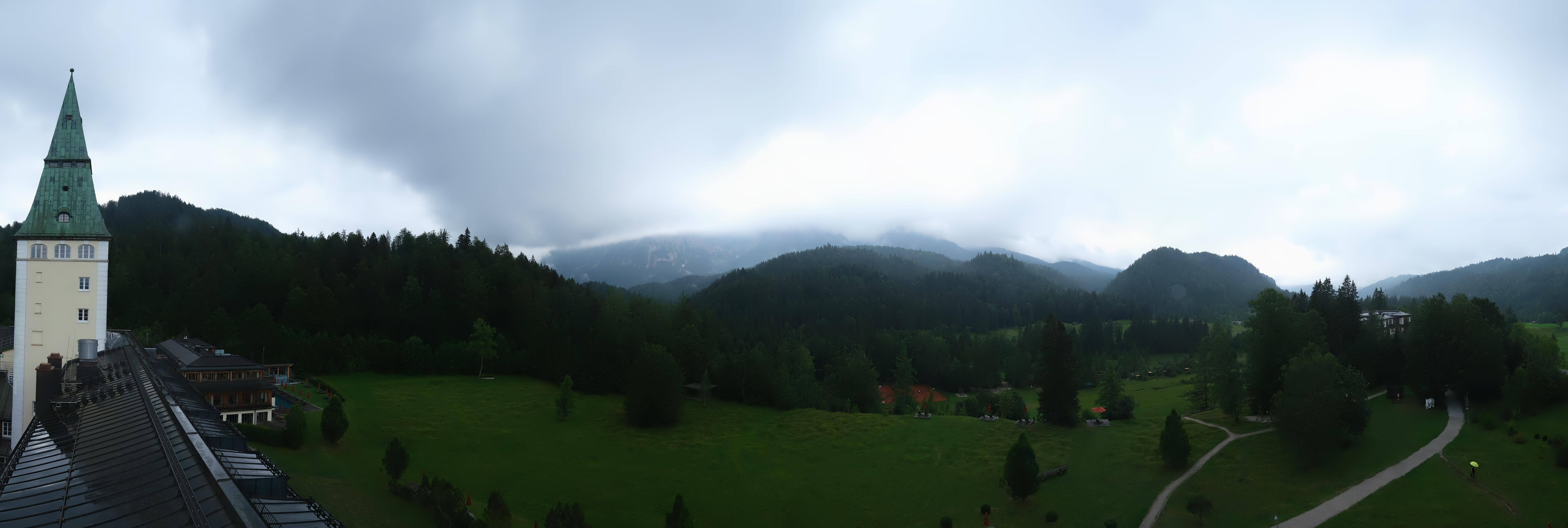 Archiv Foto Webcam Garmisch-Partenkirchen: Schloss Elmau