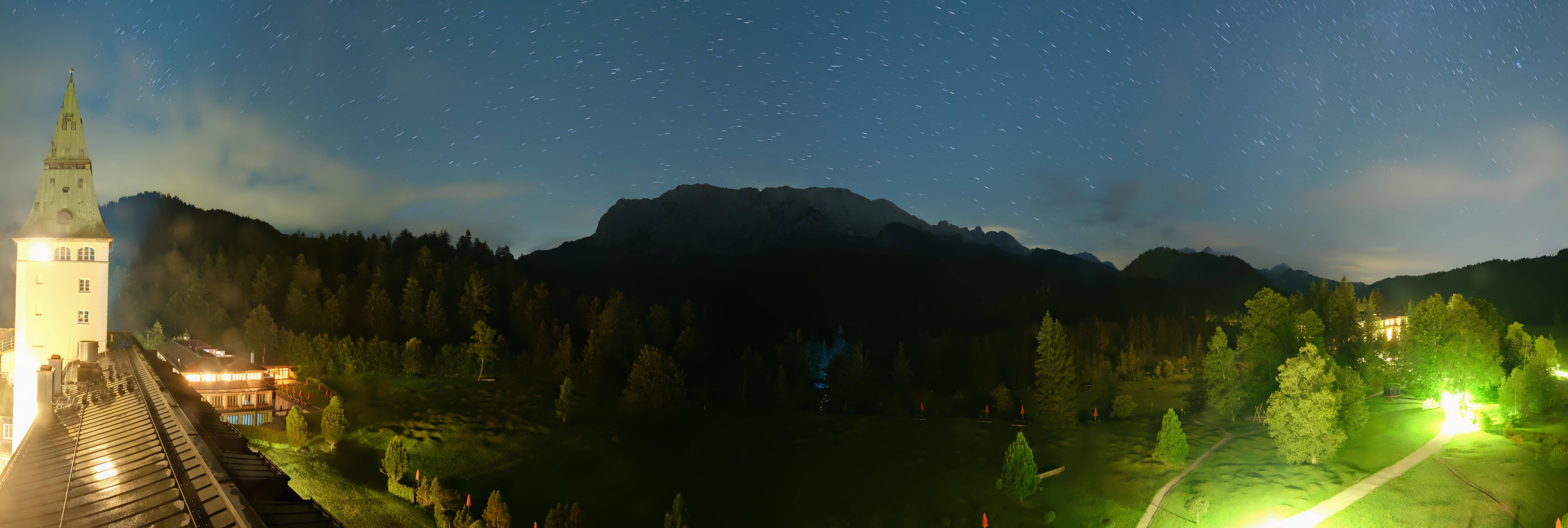 Archiv Foto Webcam Garmisch-Partenkirchen: Schloss Elmau