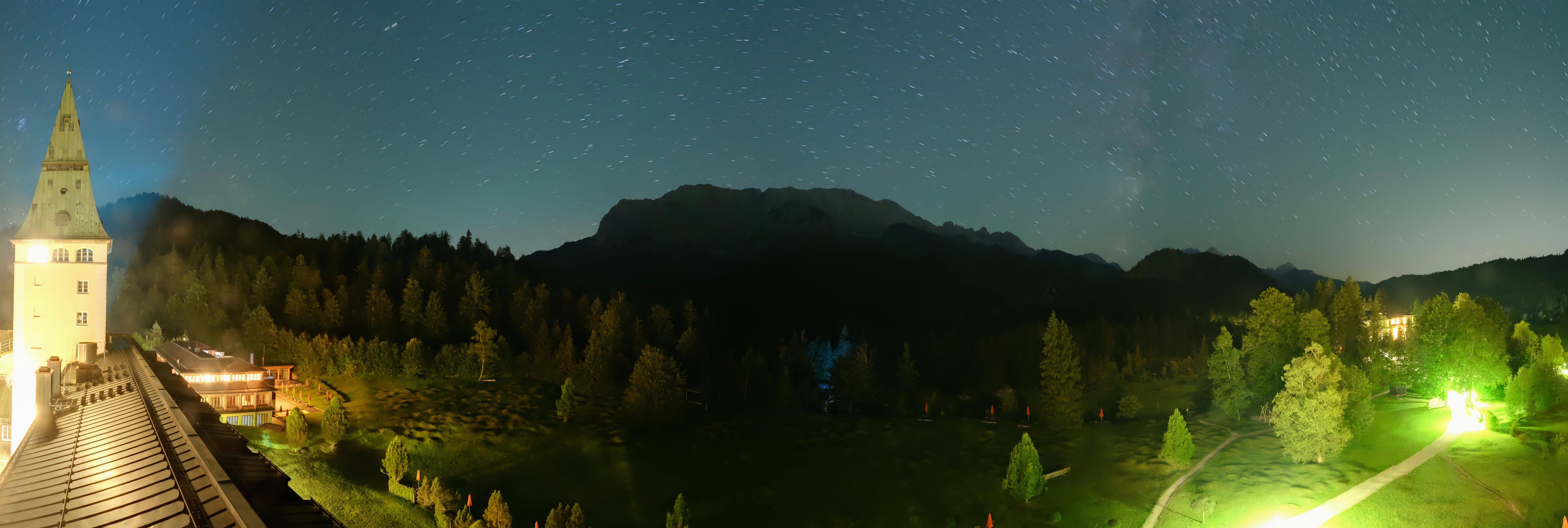 Archiv Foto Webcam Garmisch-Partenkirchen: Schloss Elmau