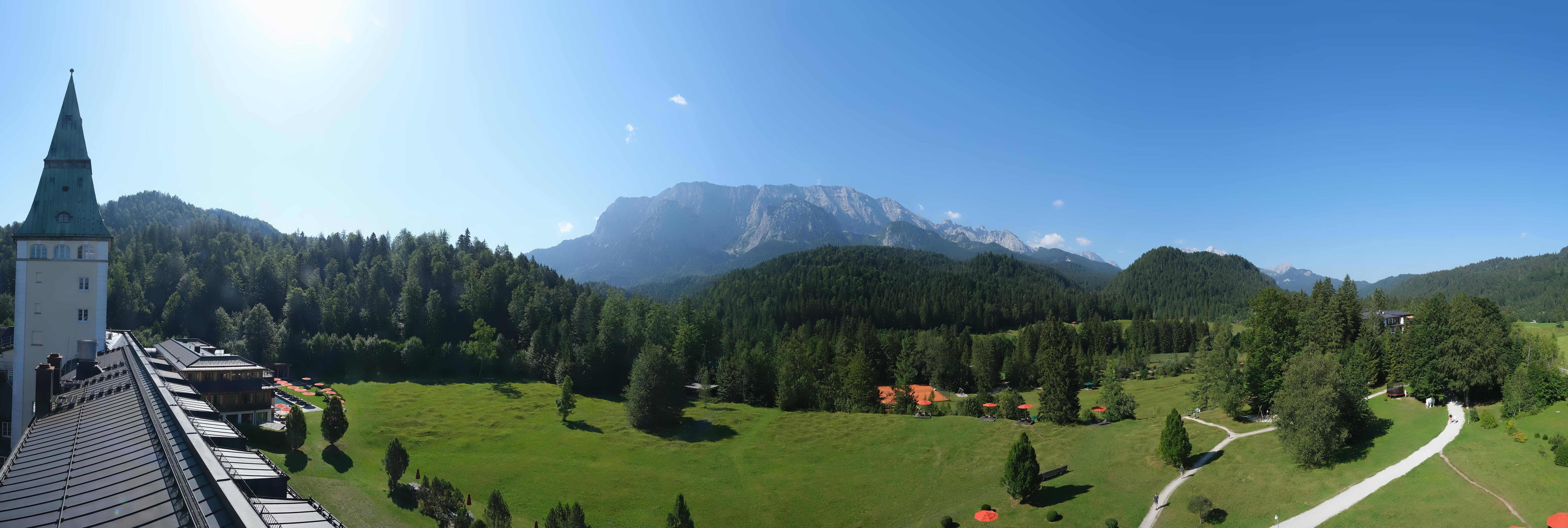 Archiv Foto Webcam Garmisch-Partenkirchen: Schloss Elmau