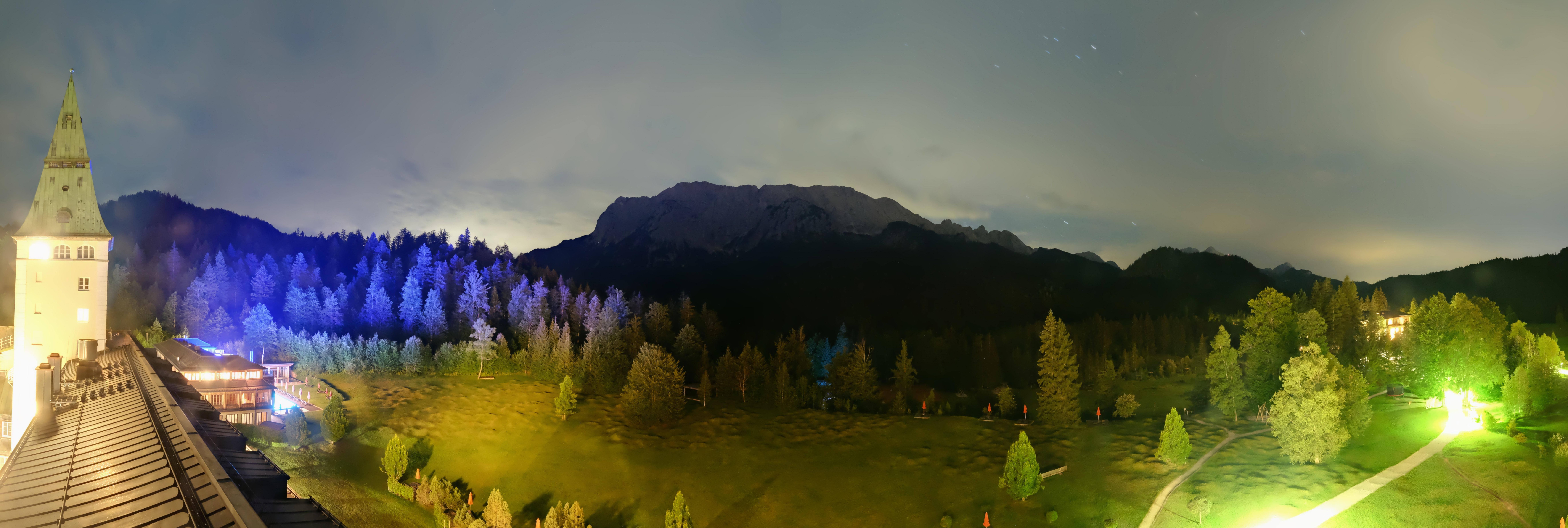 Archived image Webcam Schloss Elmau Luxury Spa Retreat