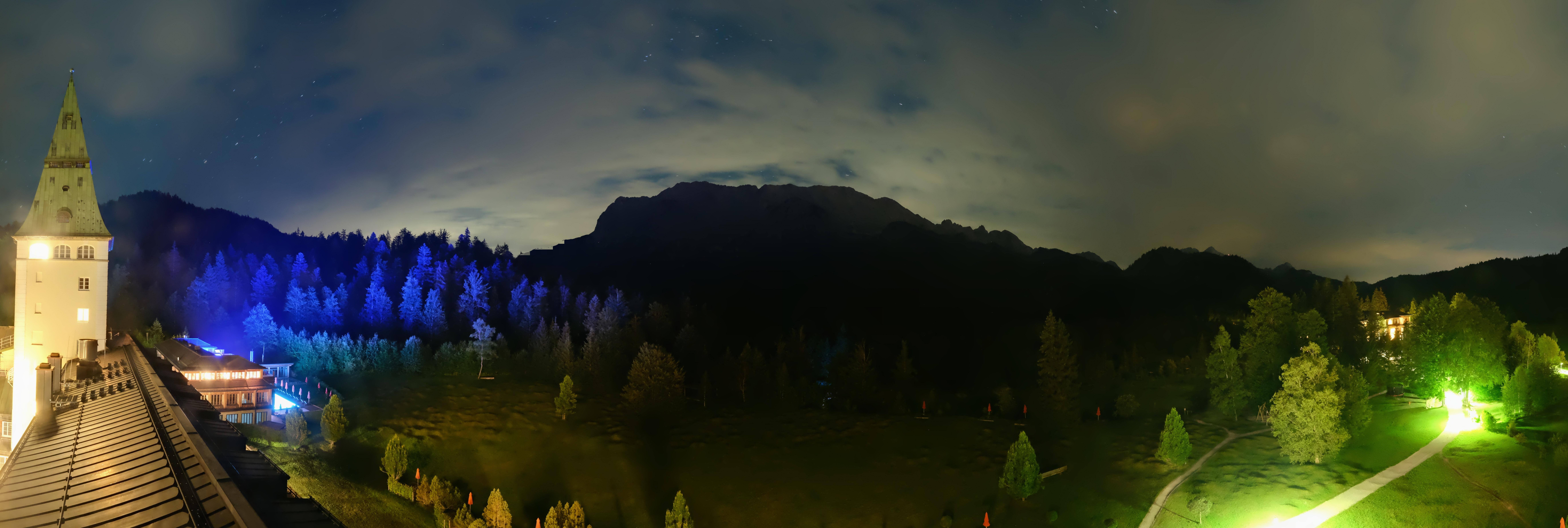 Archived image Webcam Schloss Elmau Luxury Spa Retreat
