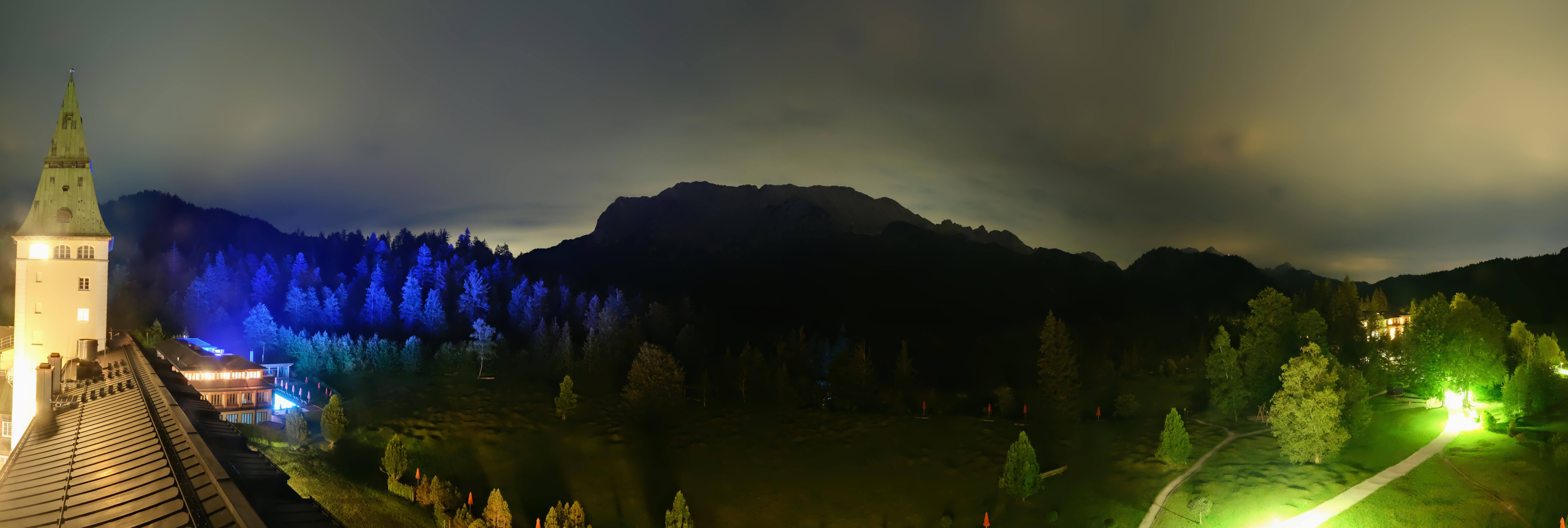 Archived image Webcam Schloss Elmau Luxury Spa Retreat