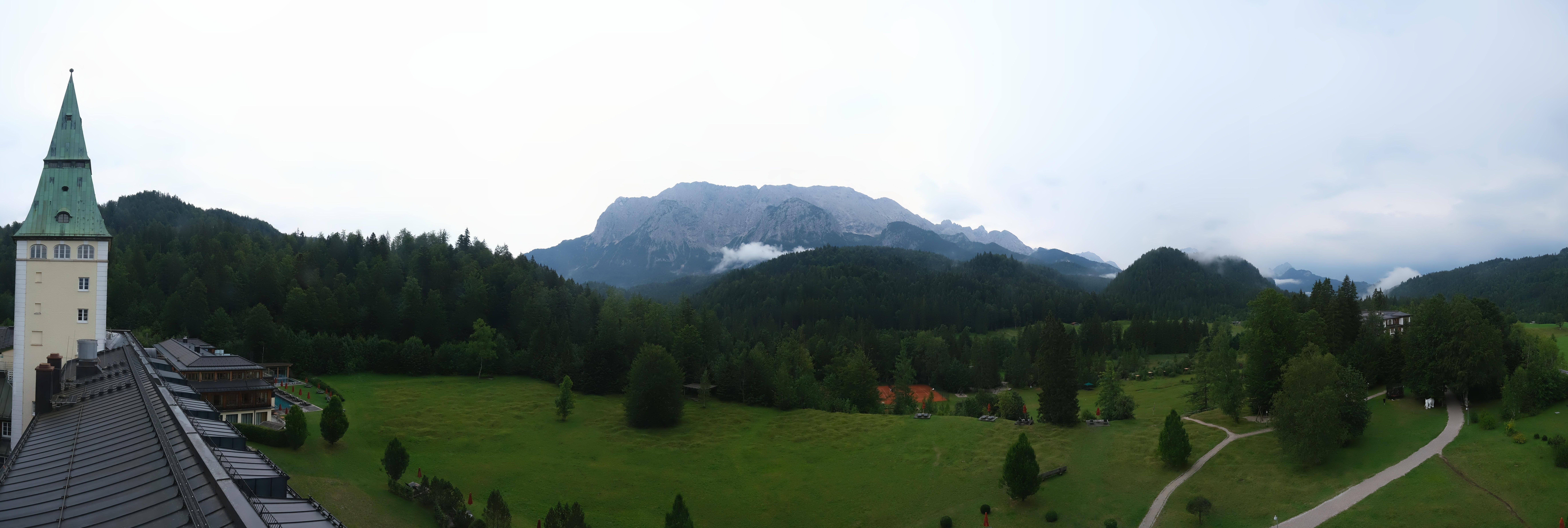 Archiv Foto Webcam Garmisch-Partenkirchen: Schloss Elmau