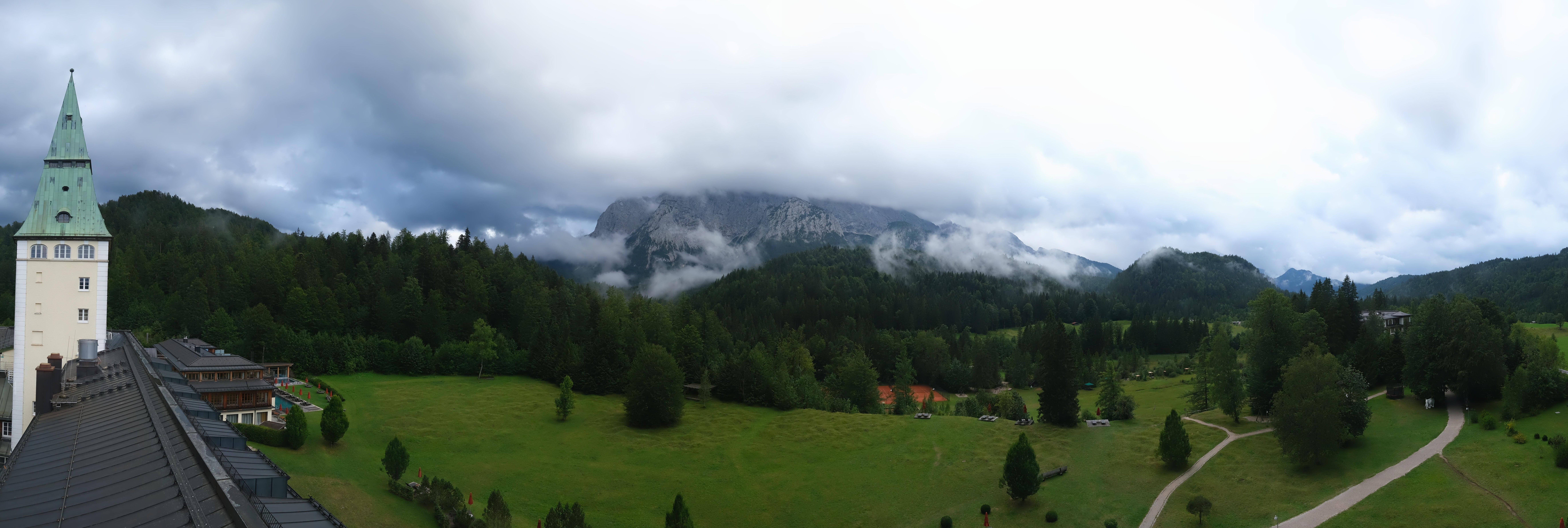 Archiv Foto Webcam Garmisch-Partenkirchen: Schloss Elmau