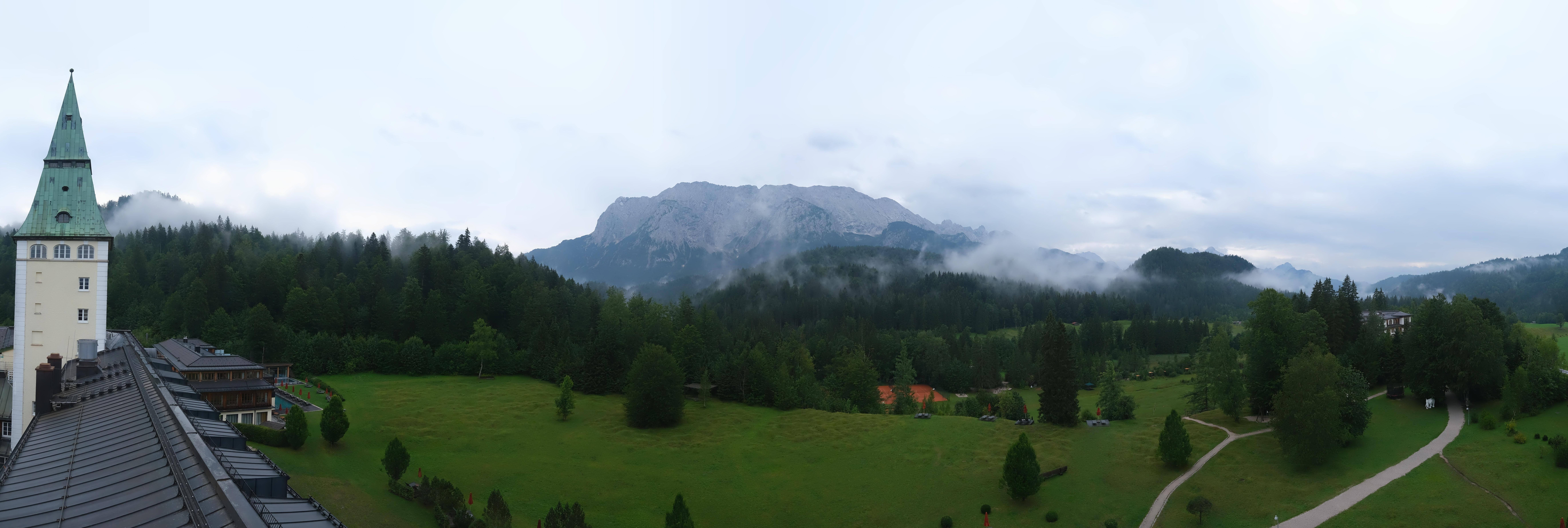 Archiv Foto Webcam Garmisch-Partenkirchen: Schloss Elmau