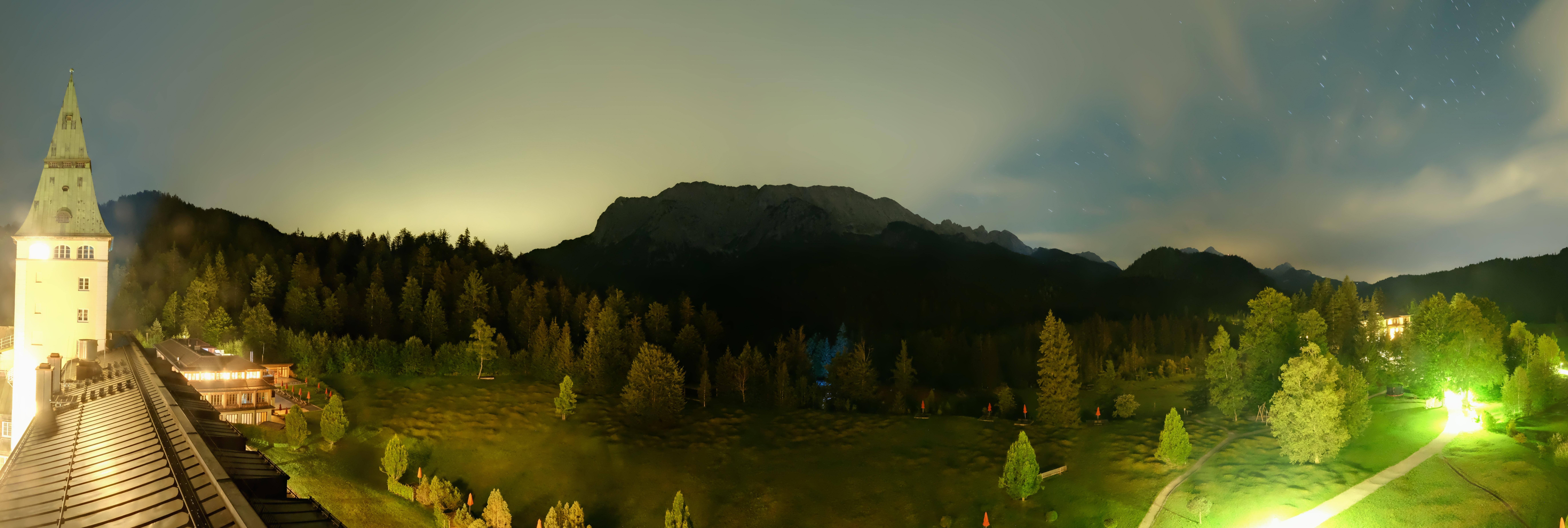 Archived image Webcam Schloss Elmau Luxury Spa Retreat