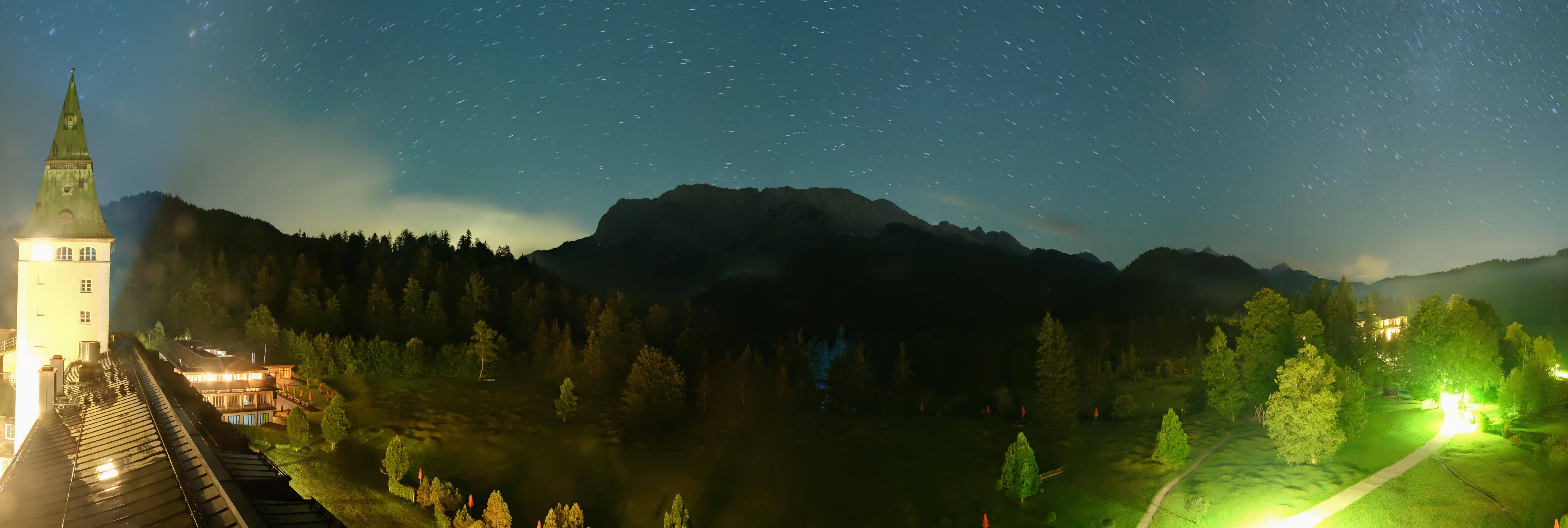 Archived image Webcam Schloss Elmau Luxury Spa Retreat