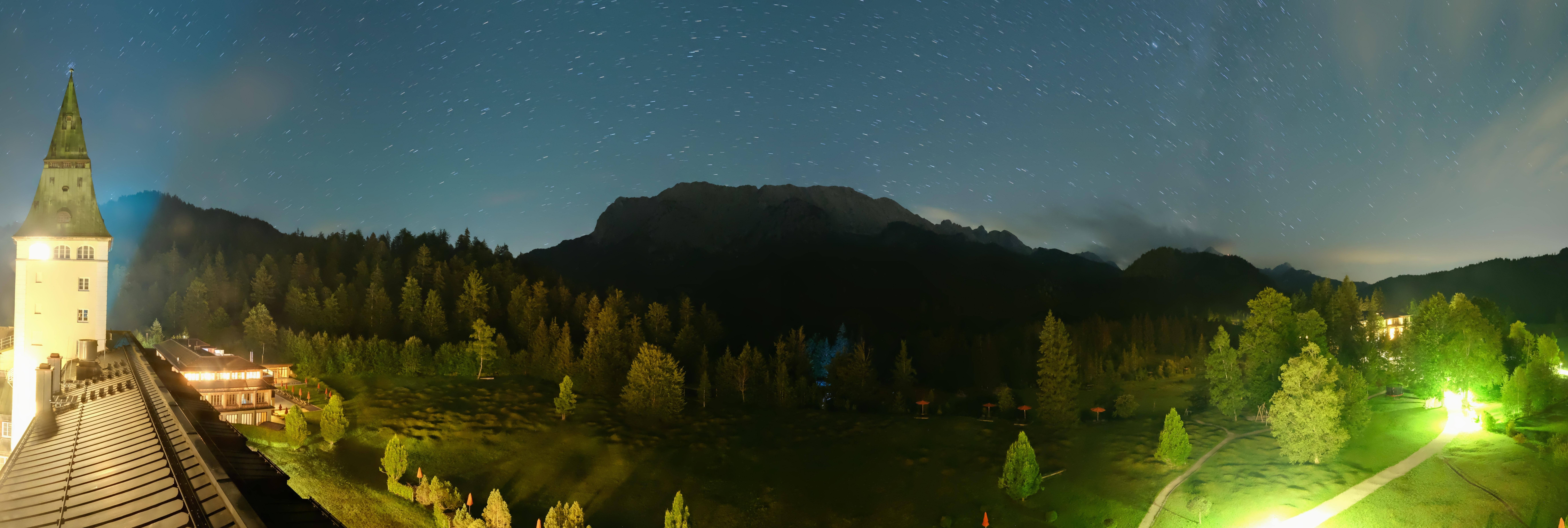 Archived image Webcam Schloss Elmau Luxury Spa Retreat