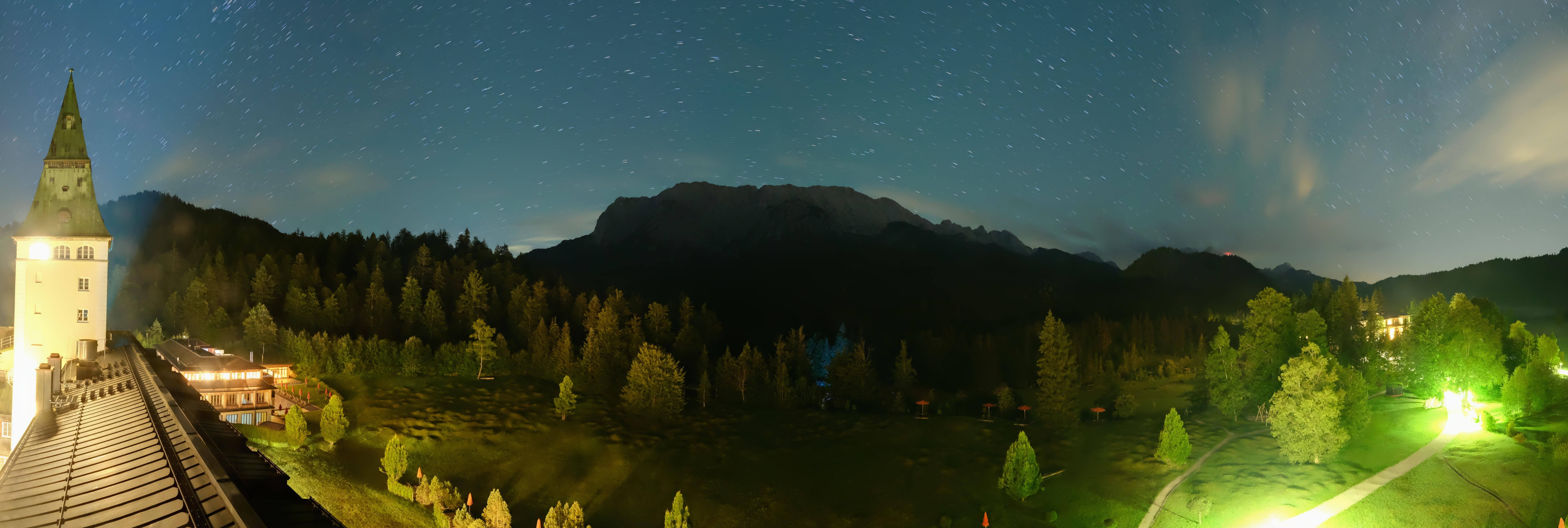 Archived image Webcam Schloss Elmau Luxury Spa Retreat