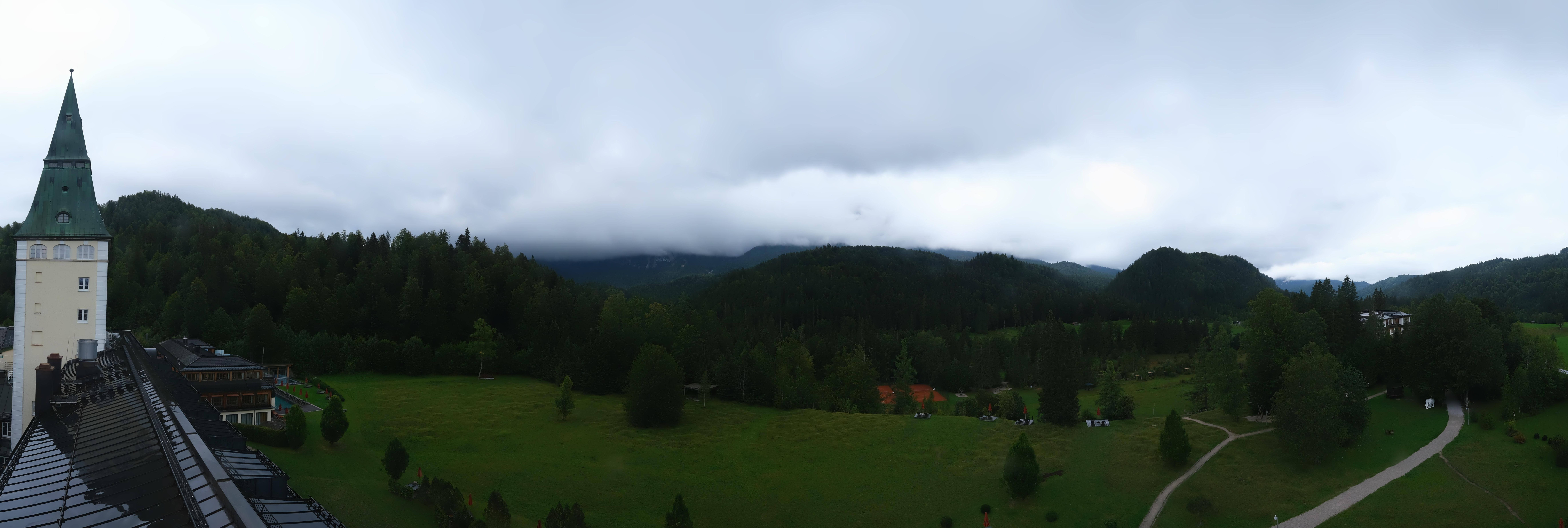 Archiv Foto Webcam Garmisch-Partenkirchen: Schloss Elmau