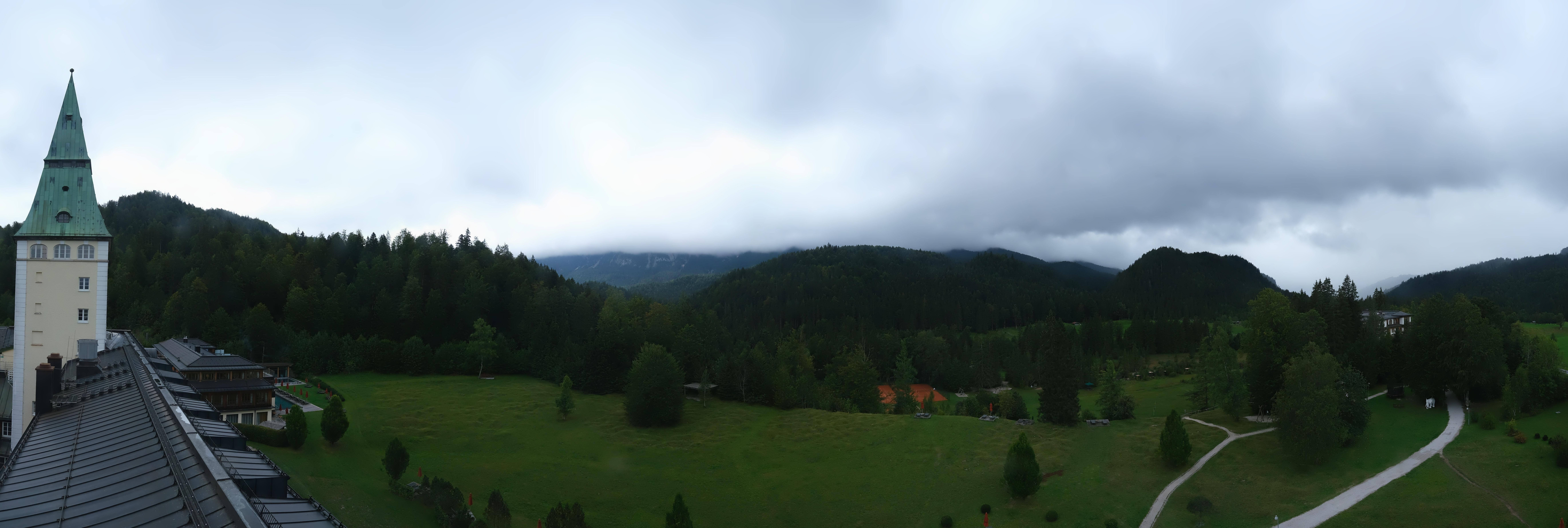 Archiv Foto Webcam Garmisch-Partenkirchen: Schloss Elmau