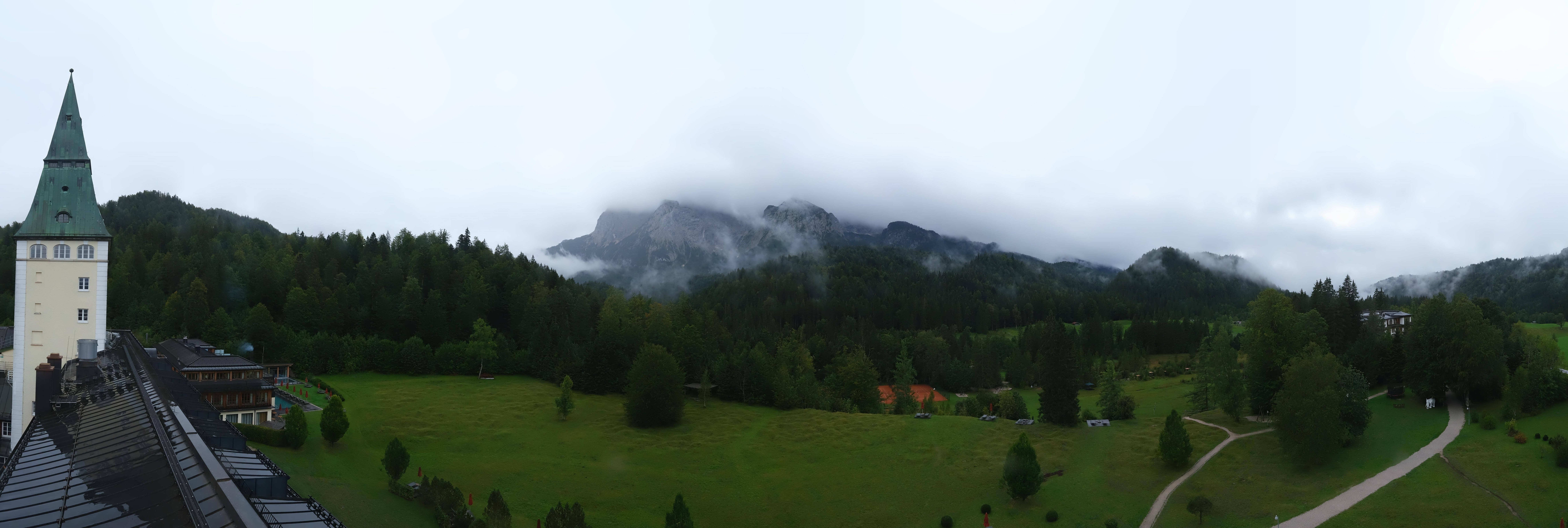 Archiv Foto Webcam Garmisch-Partenkirchen: Schloss Elmau