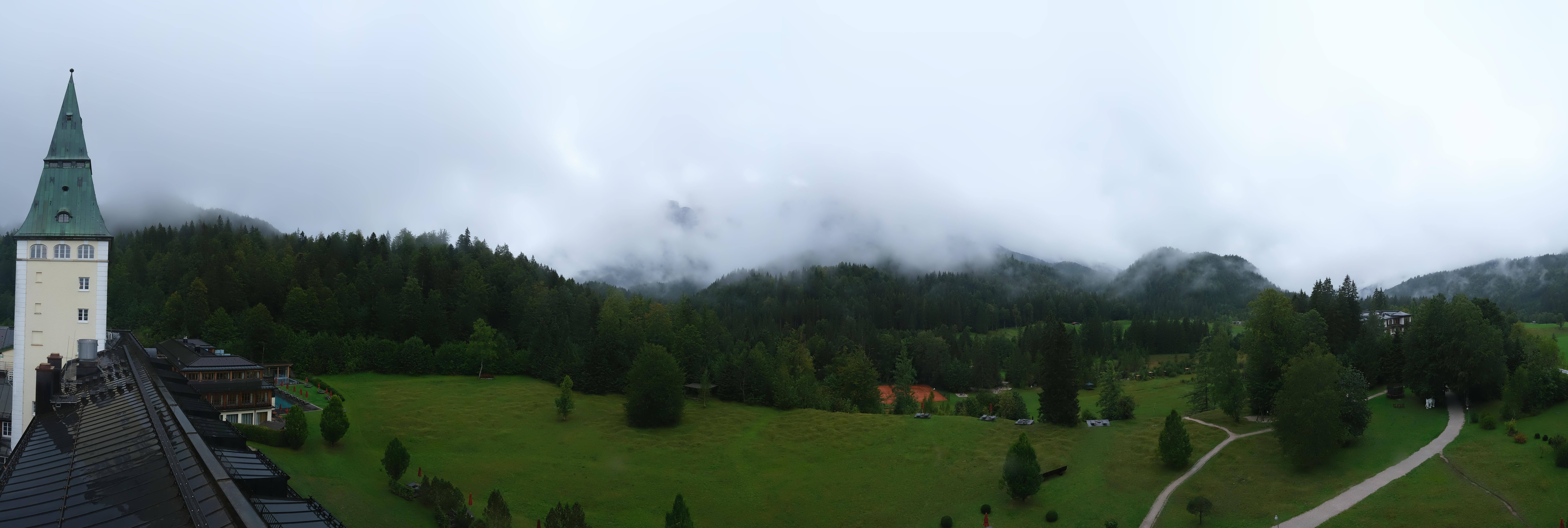 Archiv Foto Webcam Garmisch-Partenkirchen: Schloss Elmau