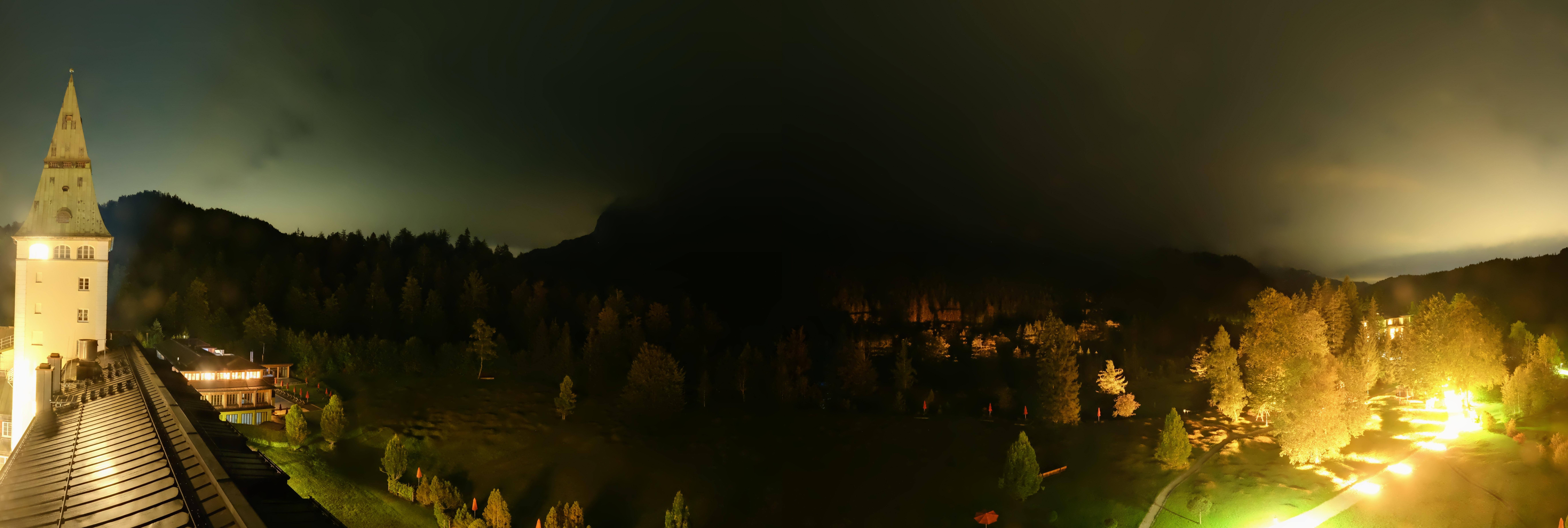 Archived image Webcam Schloss Elmau Luxury Spa Retreat