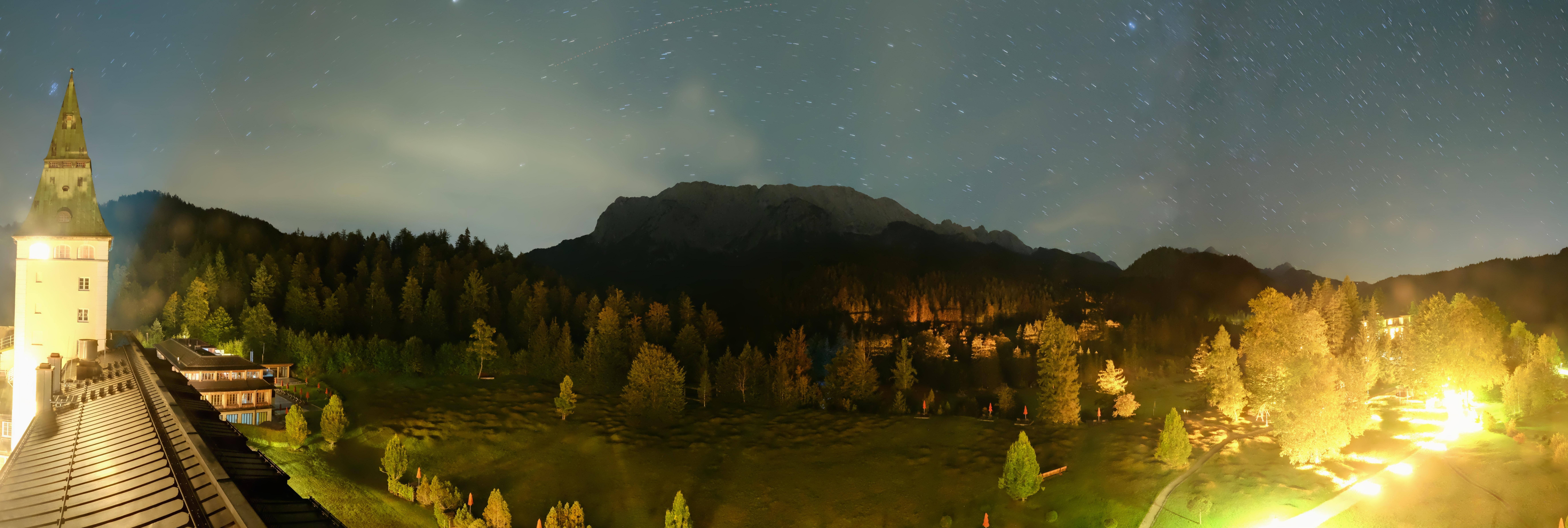 Archived image Webcam Schloss Elmau Luxury Spa Retreat