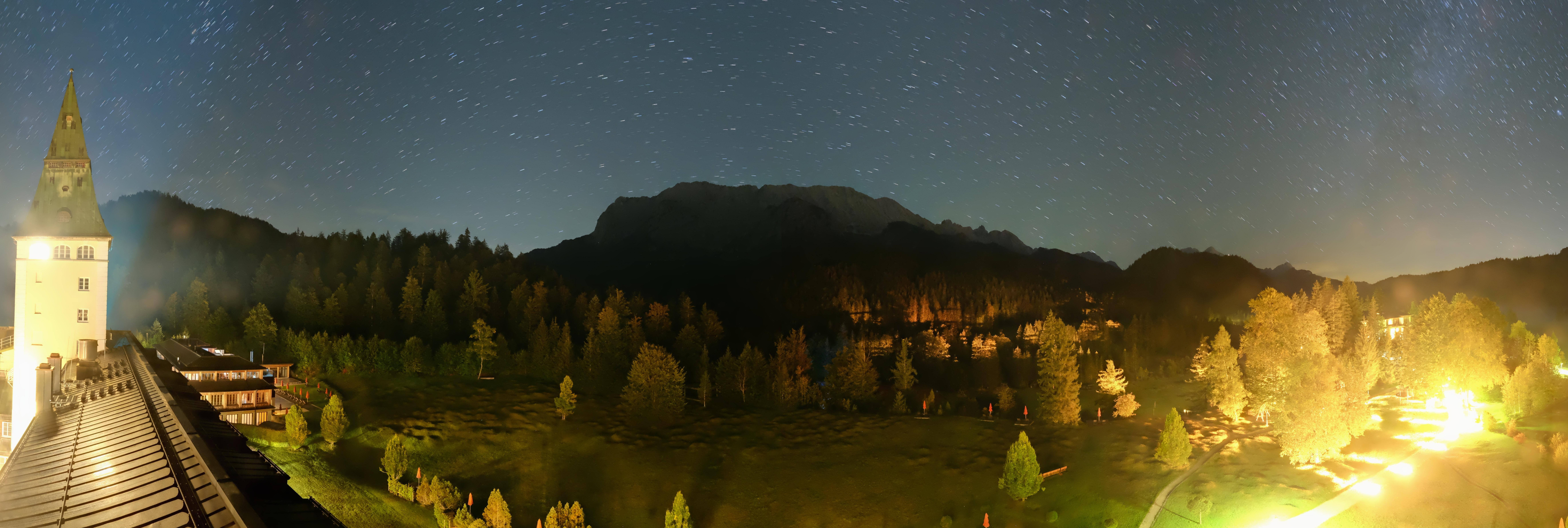 Archived image Webcam Schloss Elmau Luxury Spa Retreat