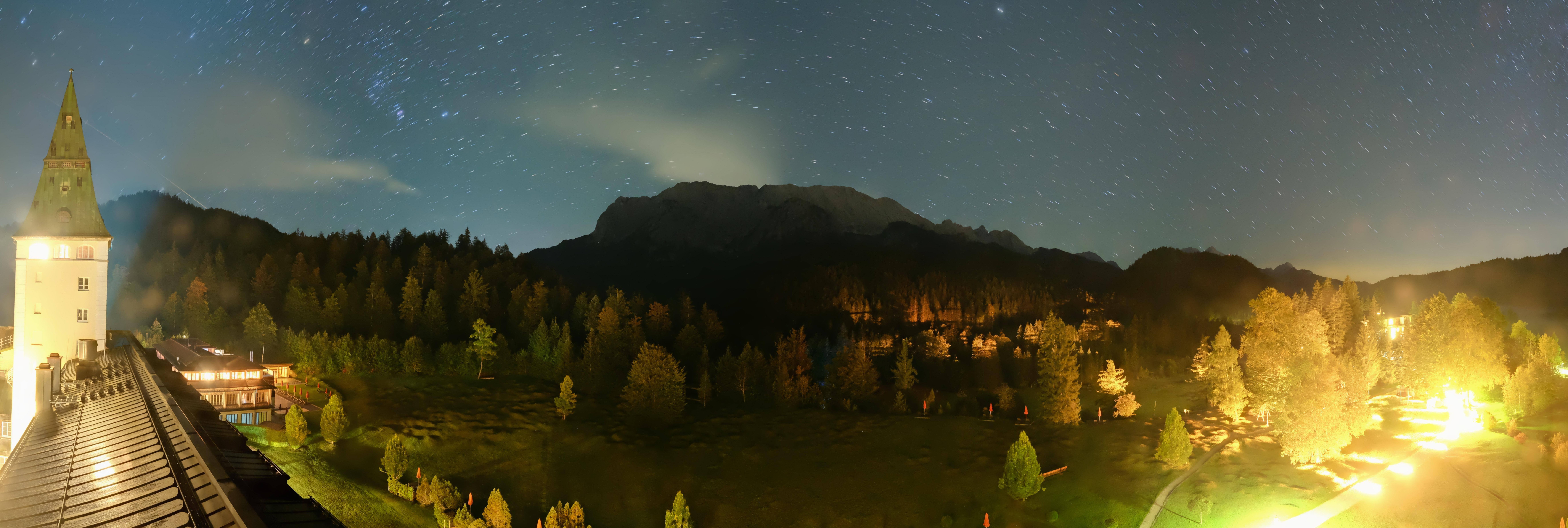 Archived image Webcam Schloss Elmau Luxury Spa Retreat