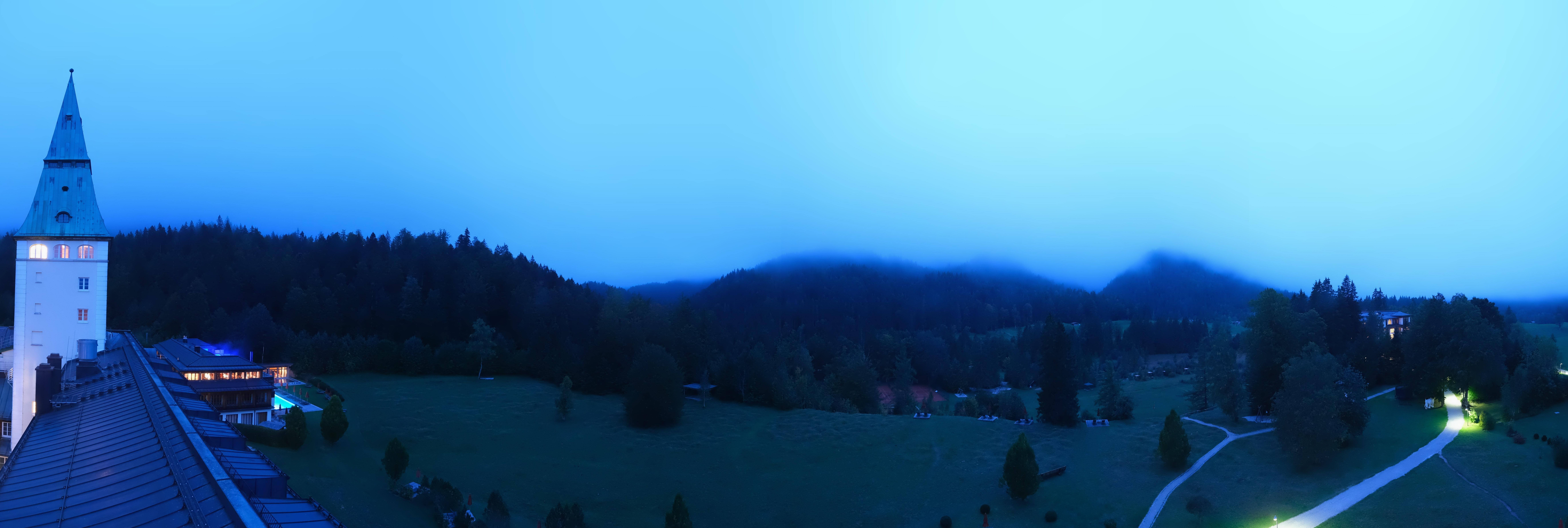 Archiv Foto Webcam Garmisch-Partenkirchen: Schloss Elmau