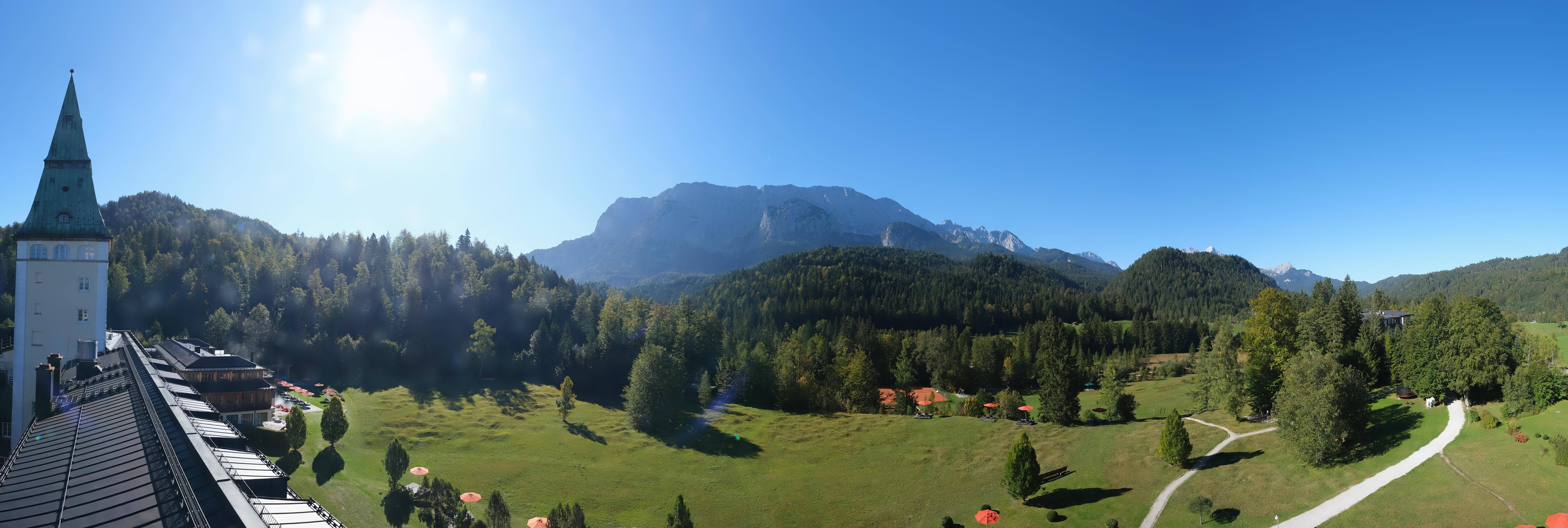 Archiv Foto Webcam Garmisch-Partenkirchen: Schloss Elmau
