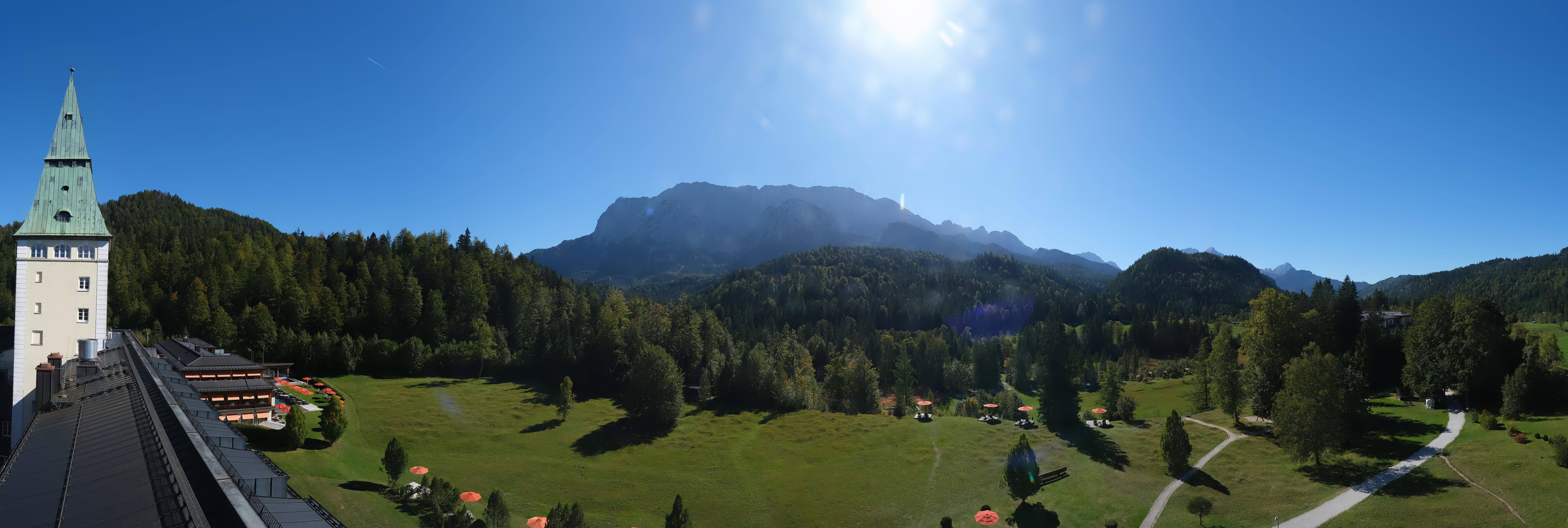 Archiv Foto Webcam Garmisch-Partenkirchen: Schloss Elmau