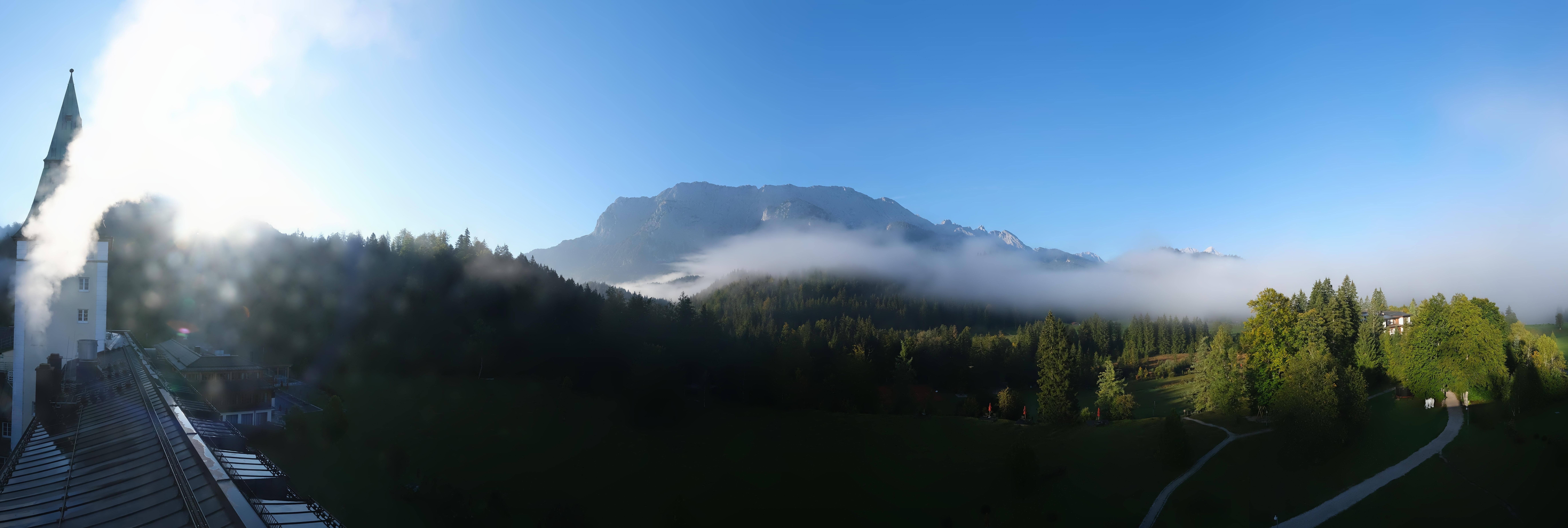 Archiv Foto Webcam Garmisch-Partenkirchen: Schloss Elmau