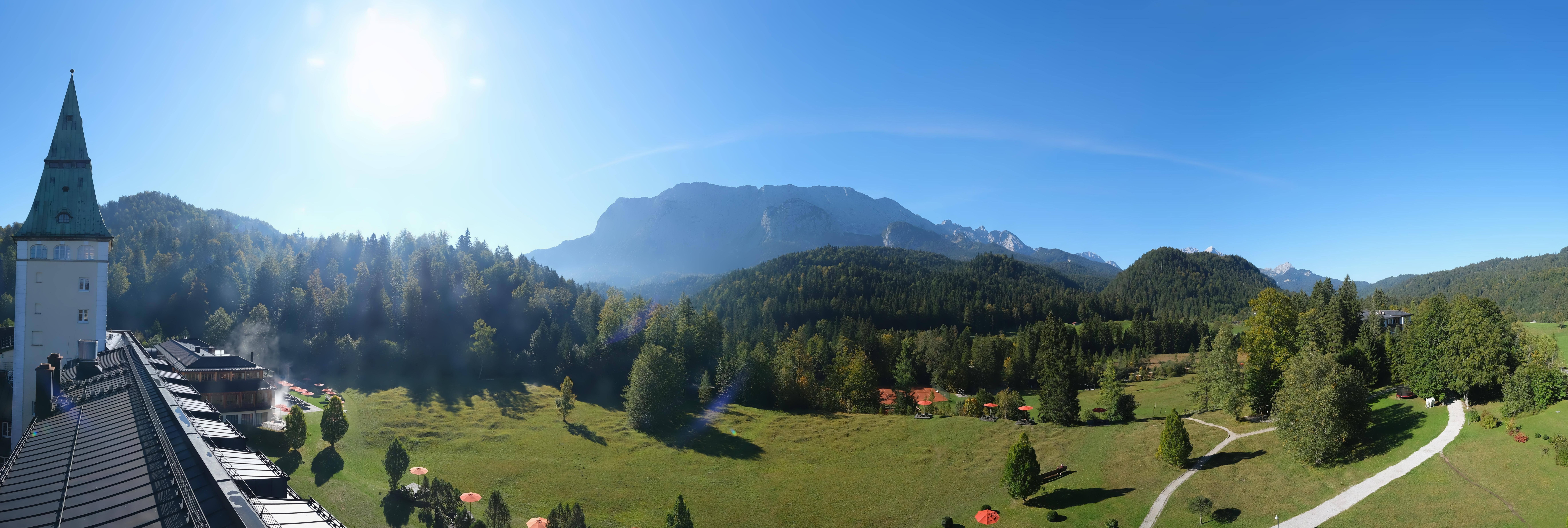 Archiv Foto Webcam Garmisch-Partenkirchen: Schloss Elmau