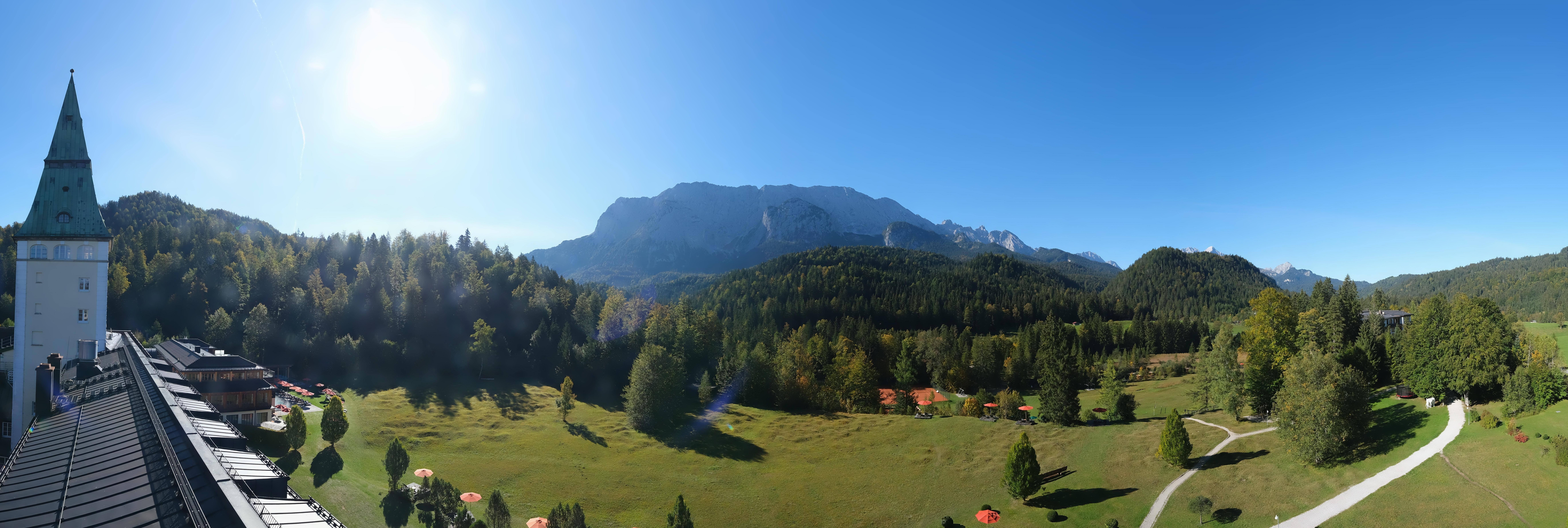 Archiv Foto Webcam Garmisch-Partenkirchen: Schloss Elmau