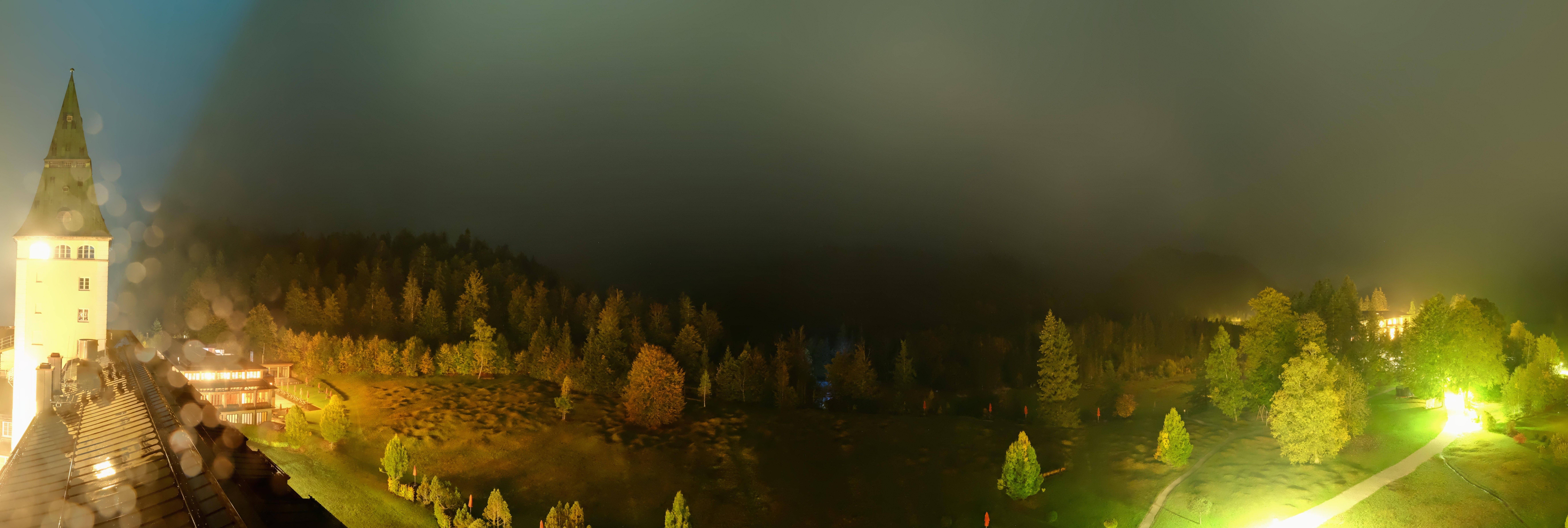 Archived image Webcam Schloss Elmau Luxury Spa Retreat
