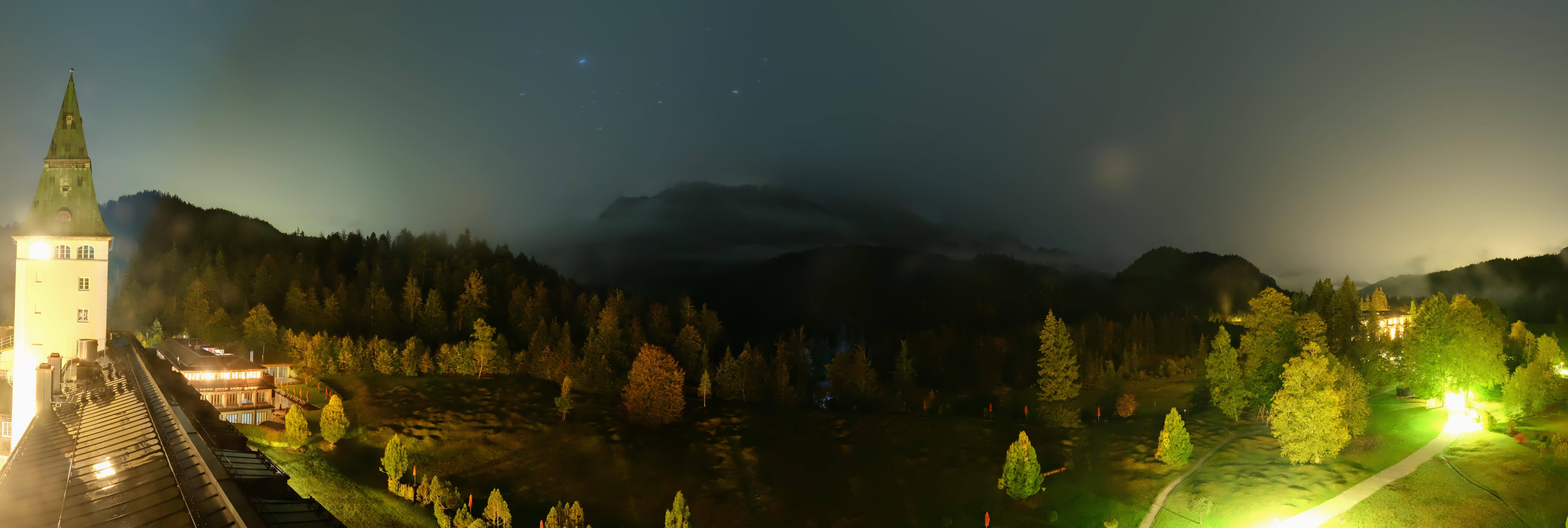 Archived image Webcam Schloss Elmau Luxury Spa Retreat
