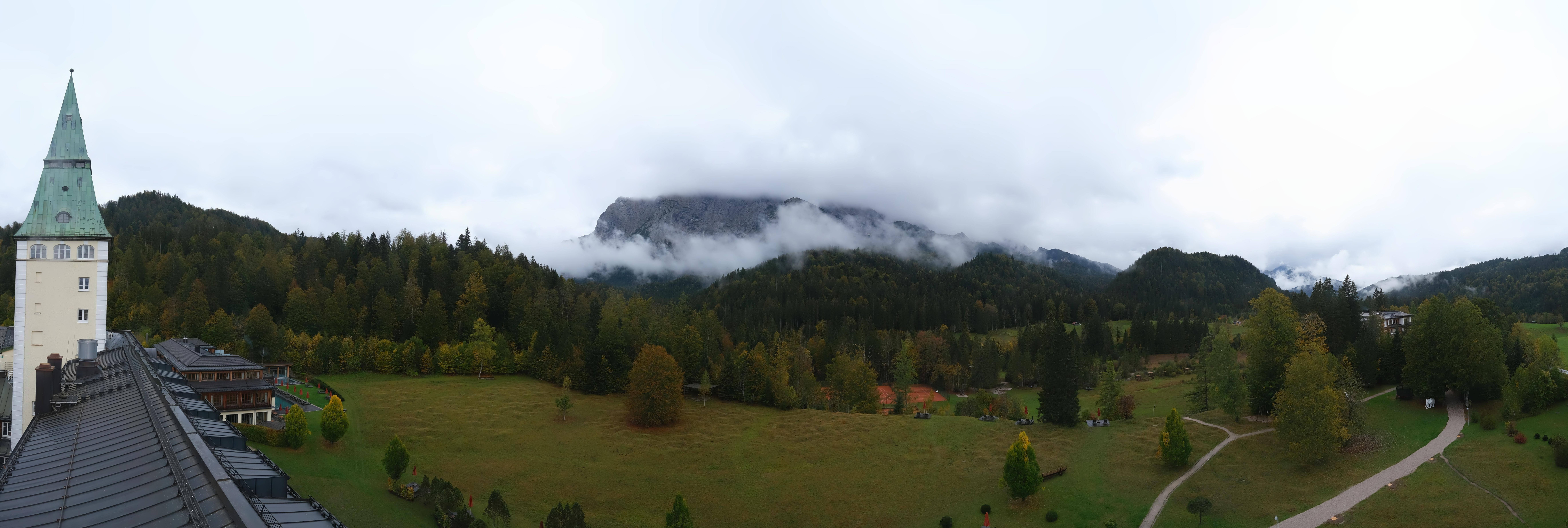 Archived image Webcam Schloss Elmau Luxury Spa Retreat