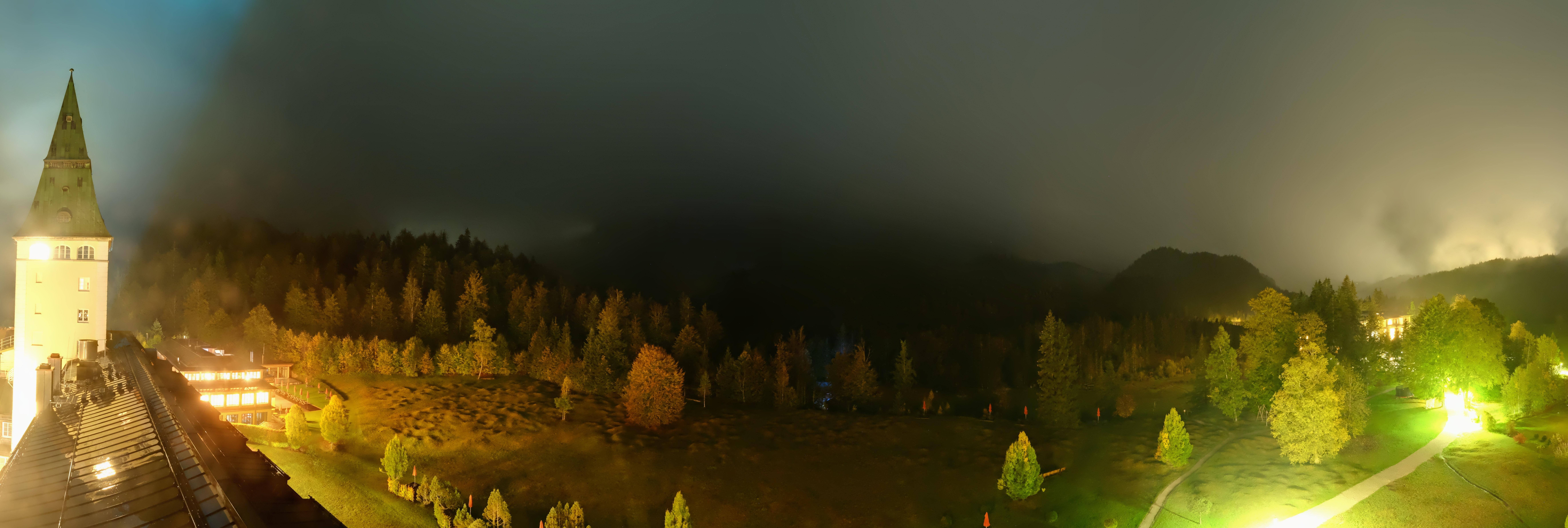Archived image Webcam Schloss Elmau Luxury Spa Retreat