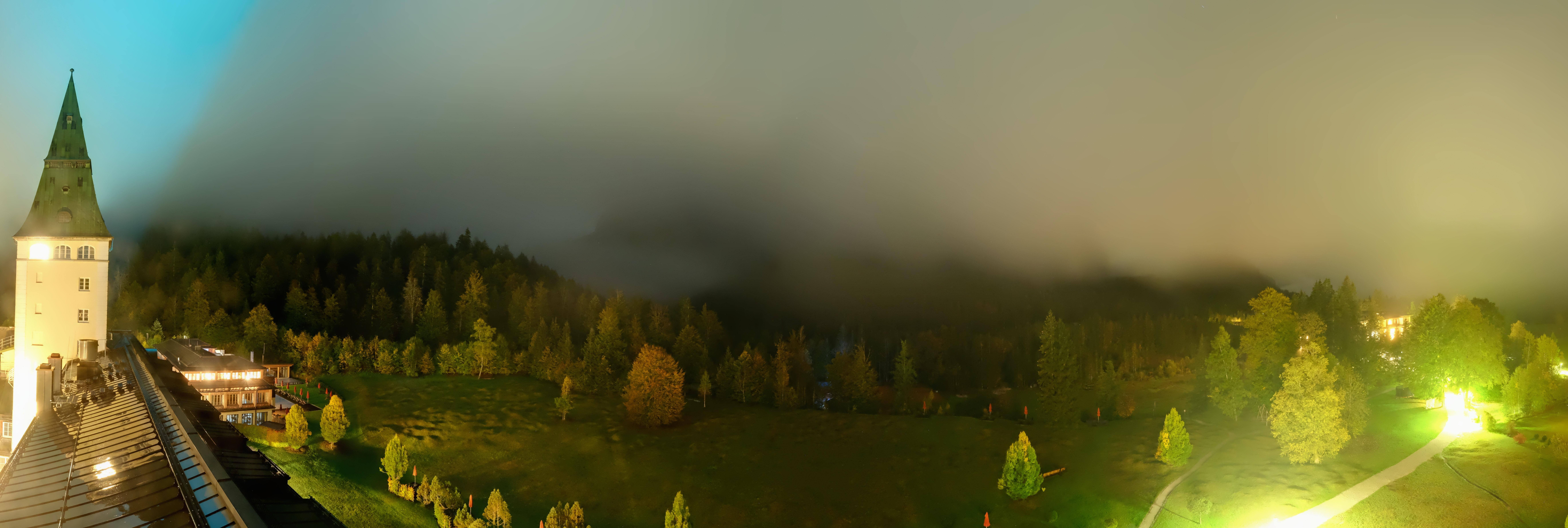 Archived image Webcam Schloss Elmau Luxury Spa Retreat